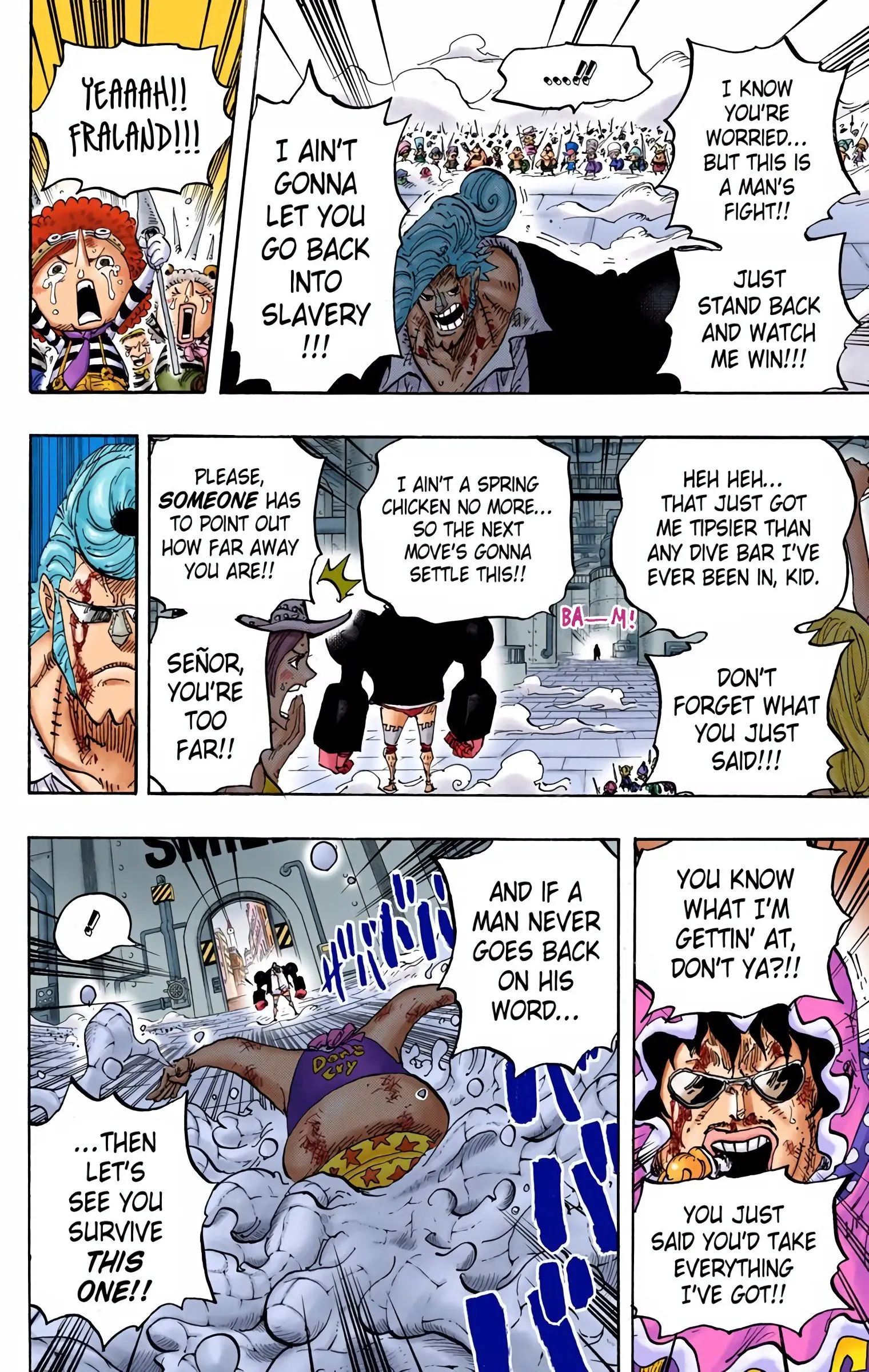 One Piece Colored, chapter 775, page 6