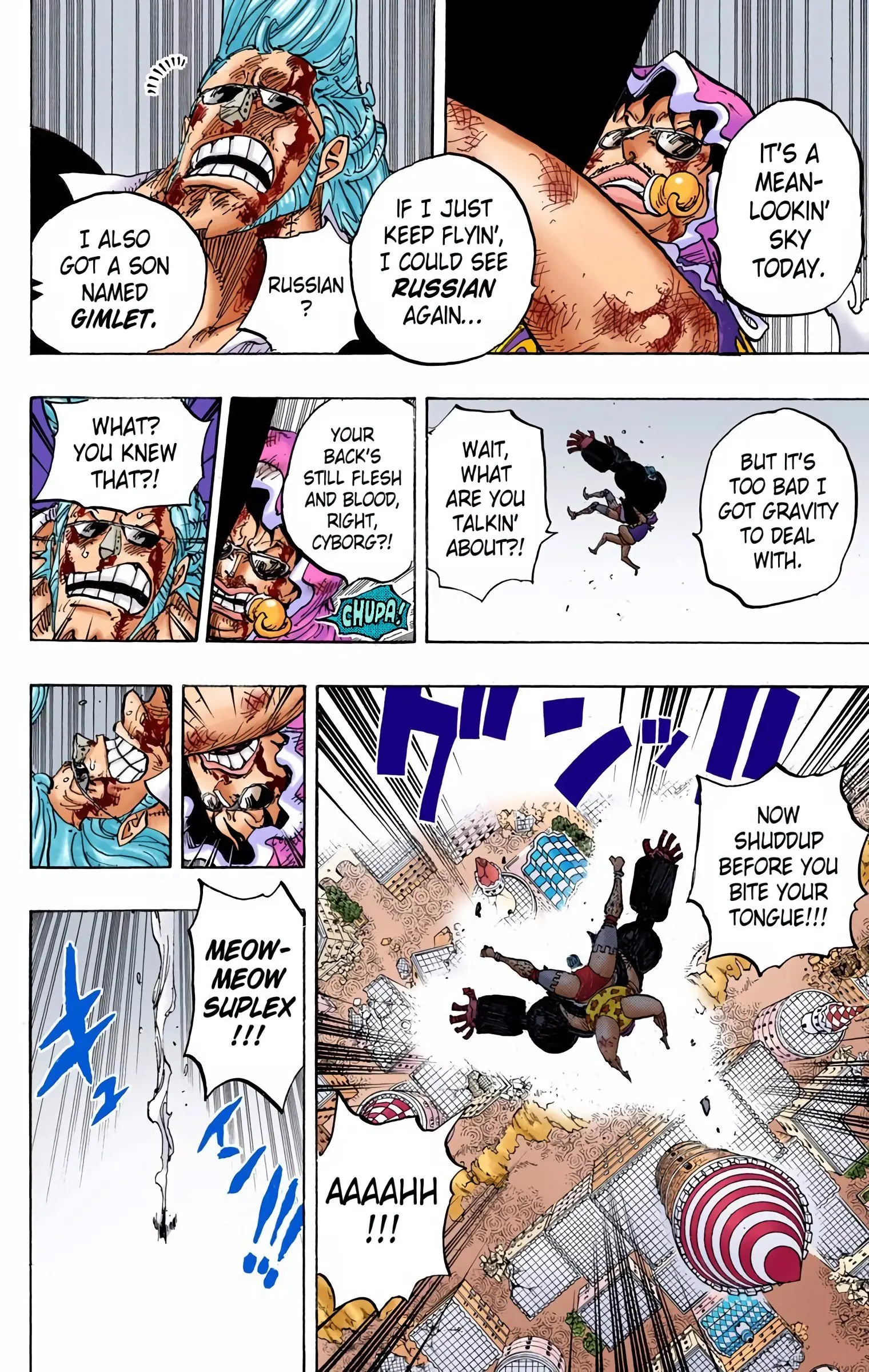 One Piece Colored, chapter 775, page 8
