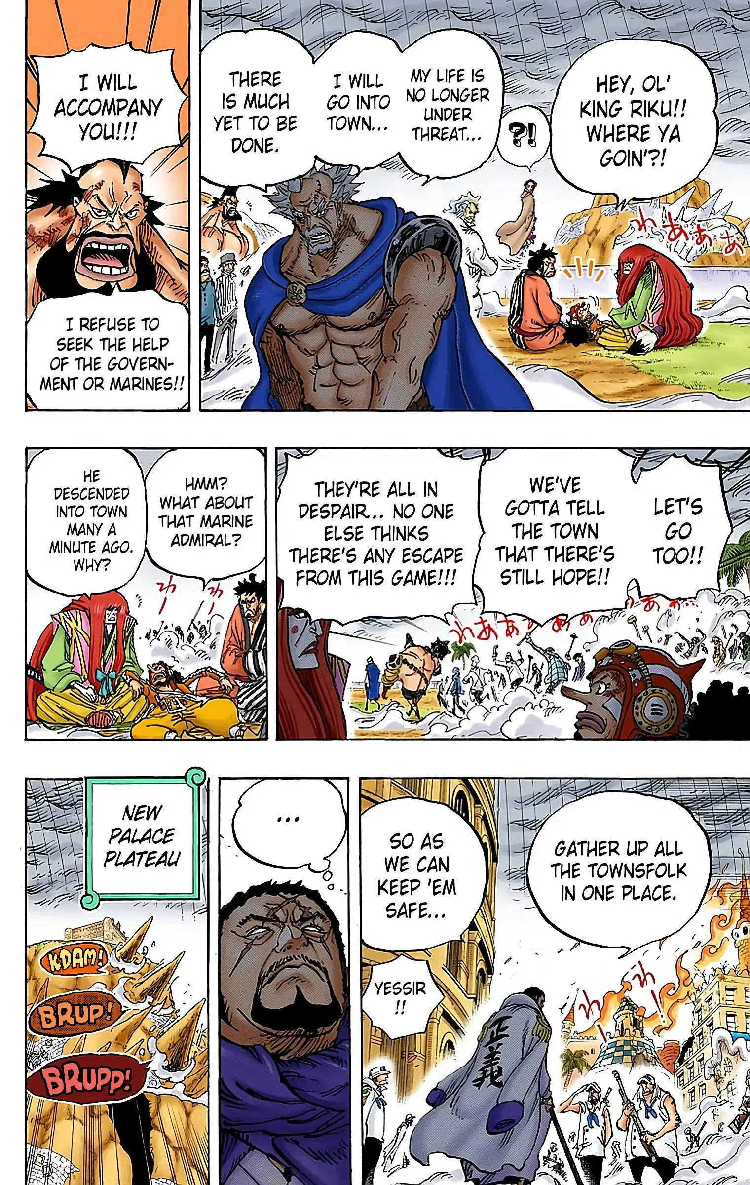 One Piece Colored, chapter 777, page 8