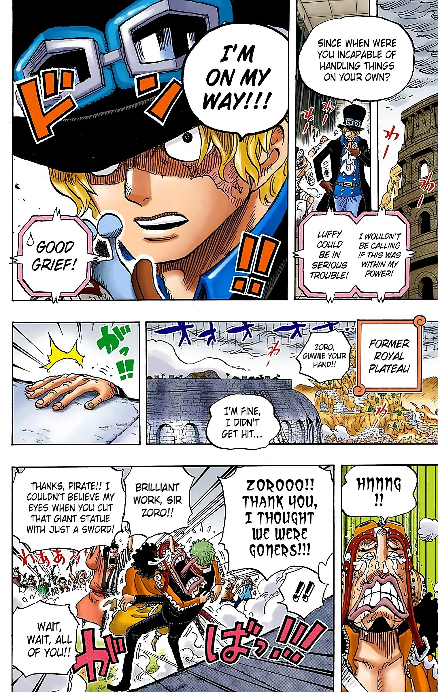 One Piece Colored, chapter 779, page 8