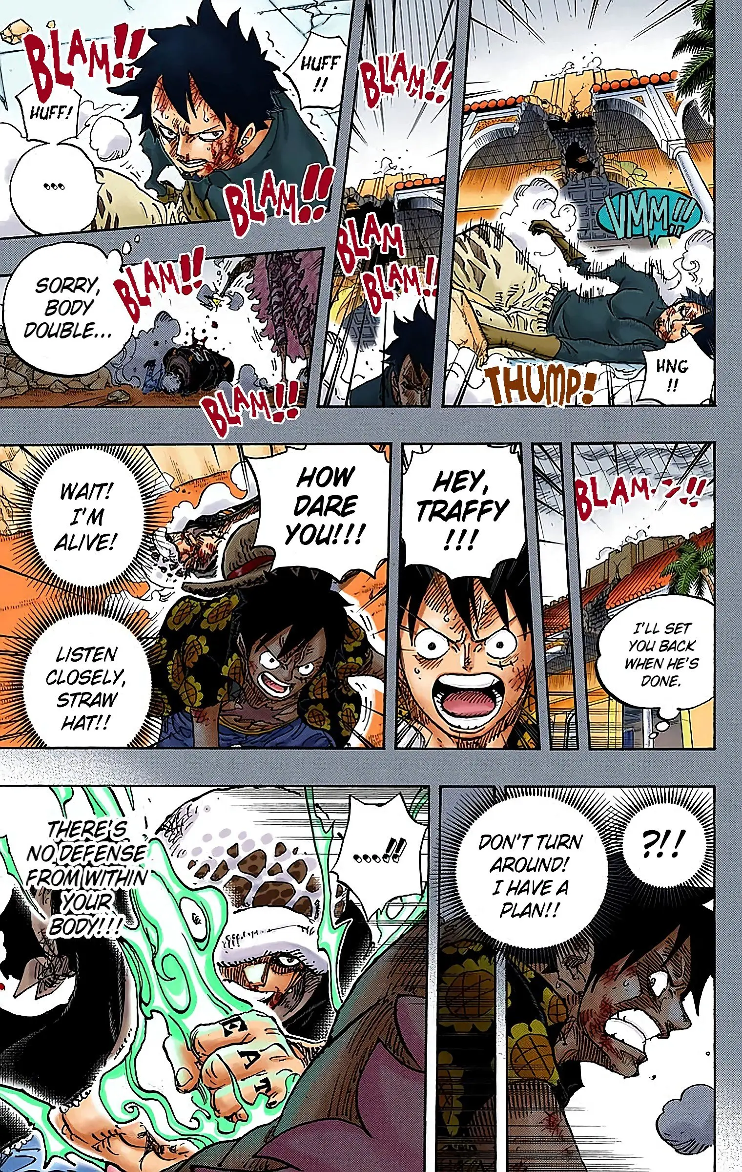 One Piece Colored, chapter 781, page 10