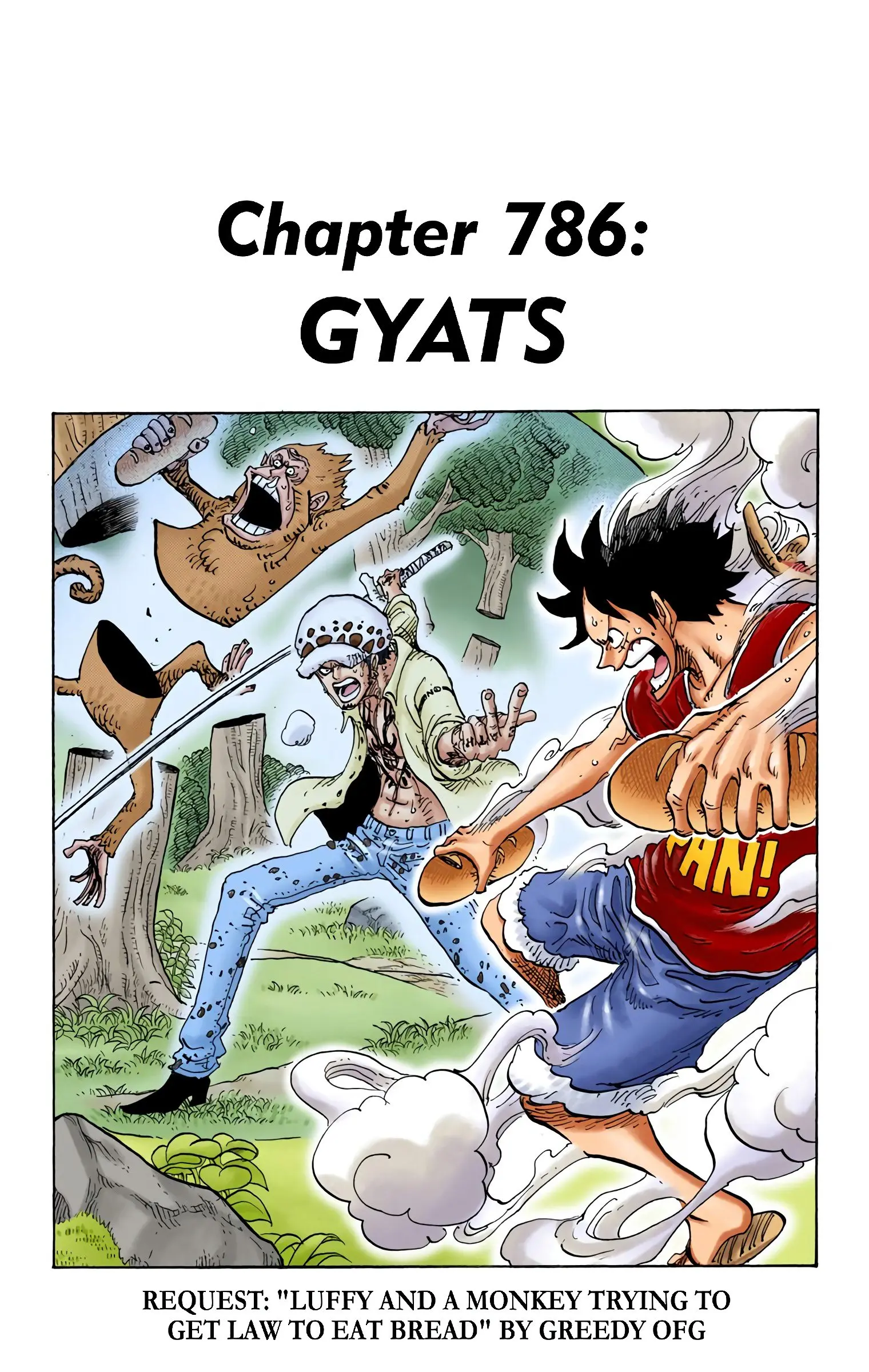 One Piece Colored, chapter 786, page 7