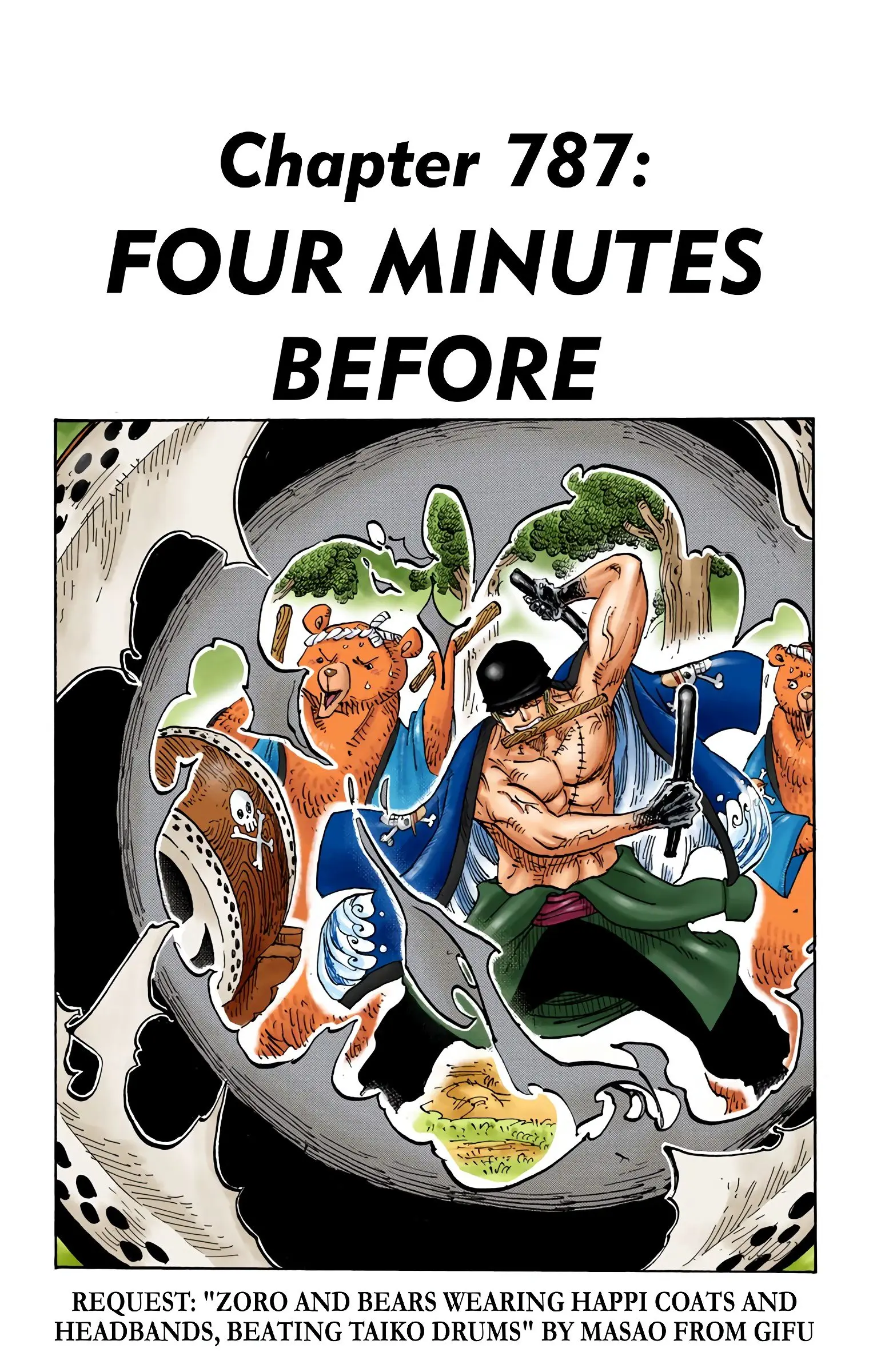 One Piece Colored, chapter 787, page 1