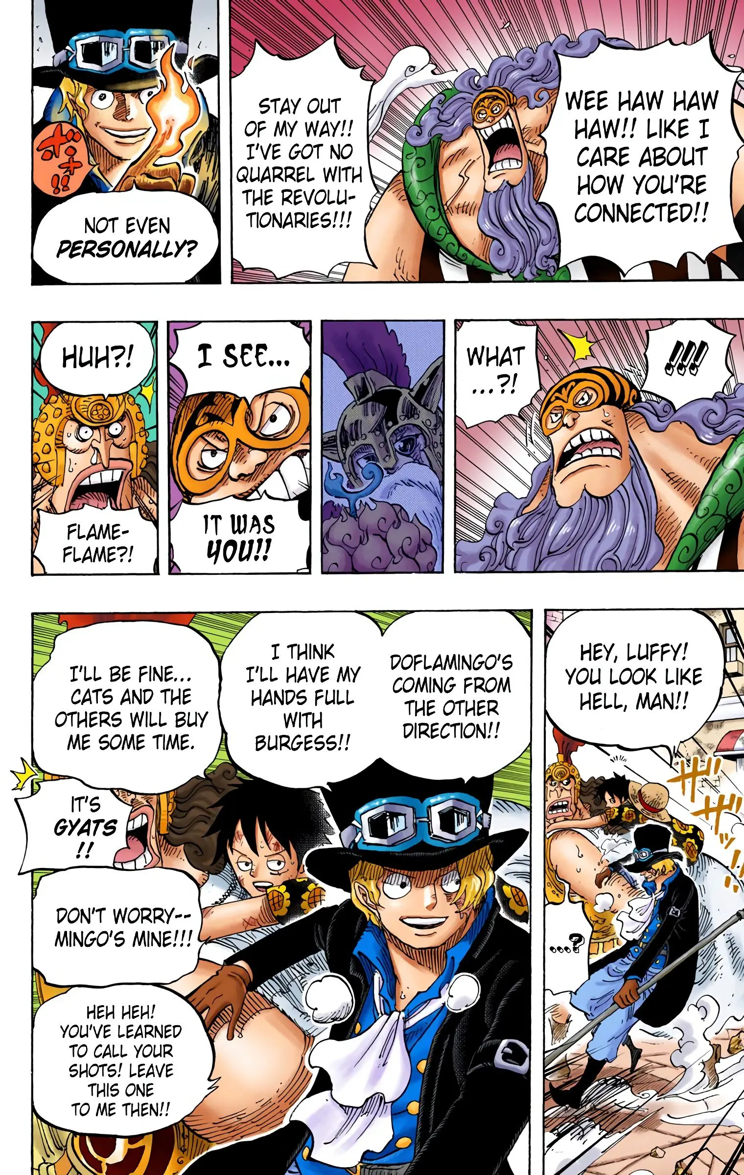 One Piece Colored, chapter 787, page 4