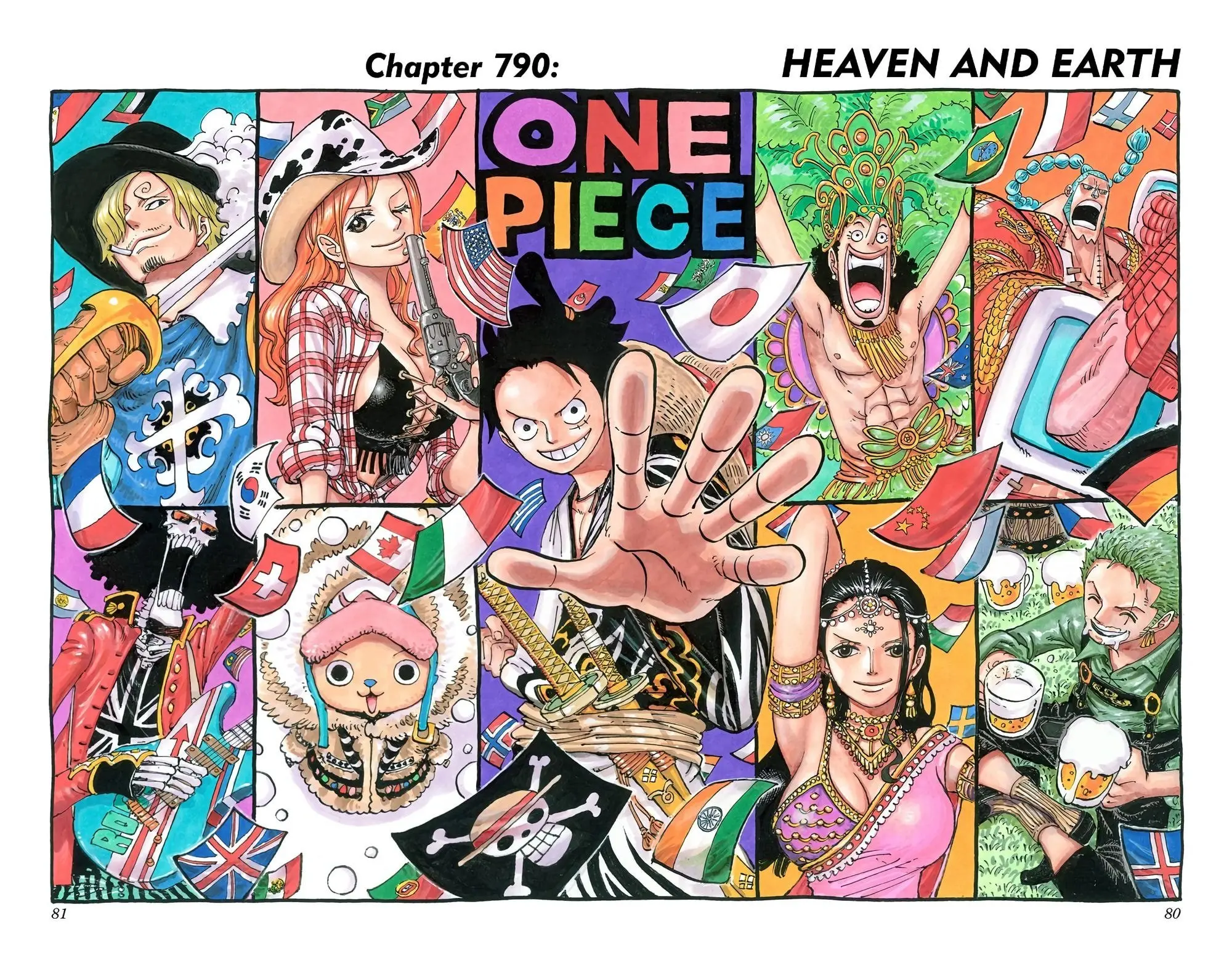 One Piece Colored, chapter 789, page 19