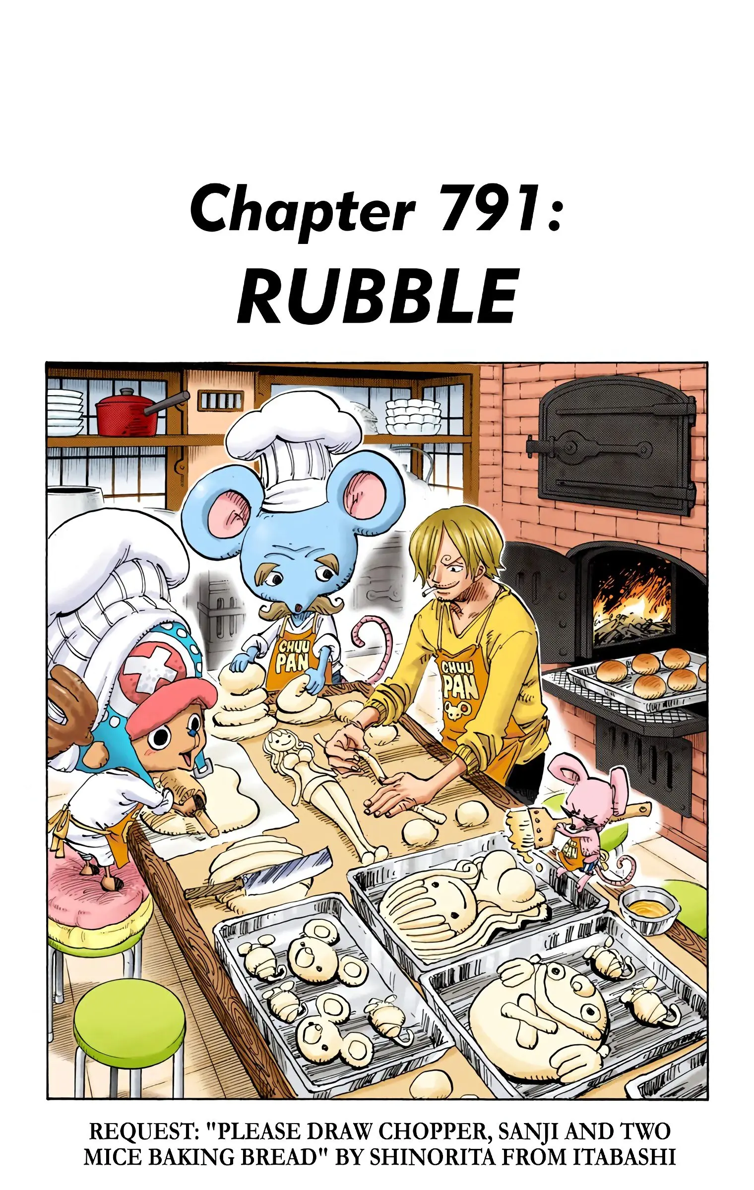 One Piece Colored, chapter 791, page 1