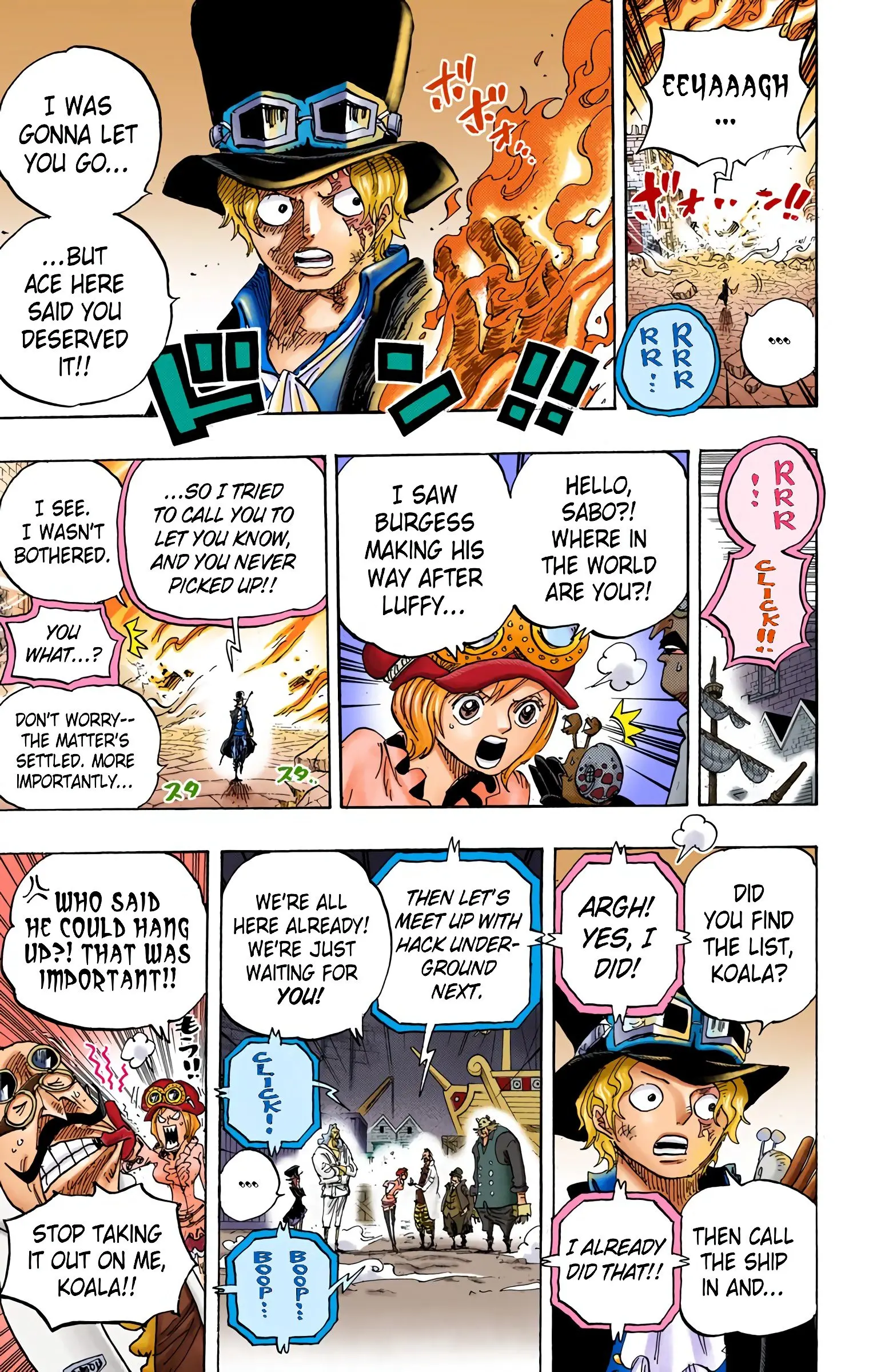 One Piece Colored, chapter 792, page 7