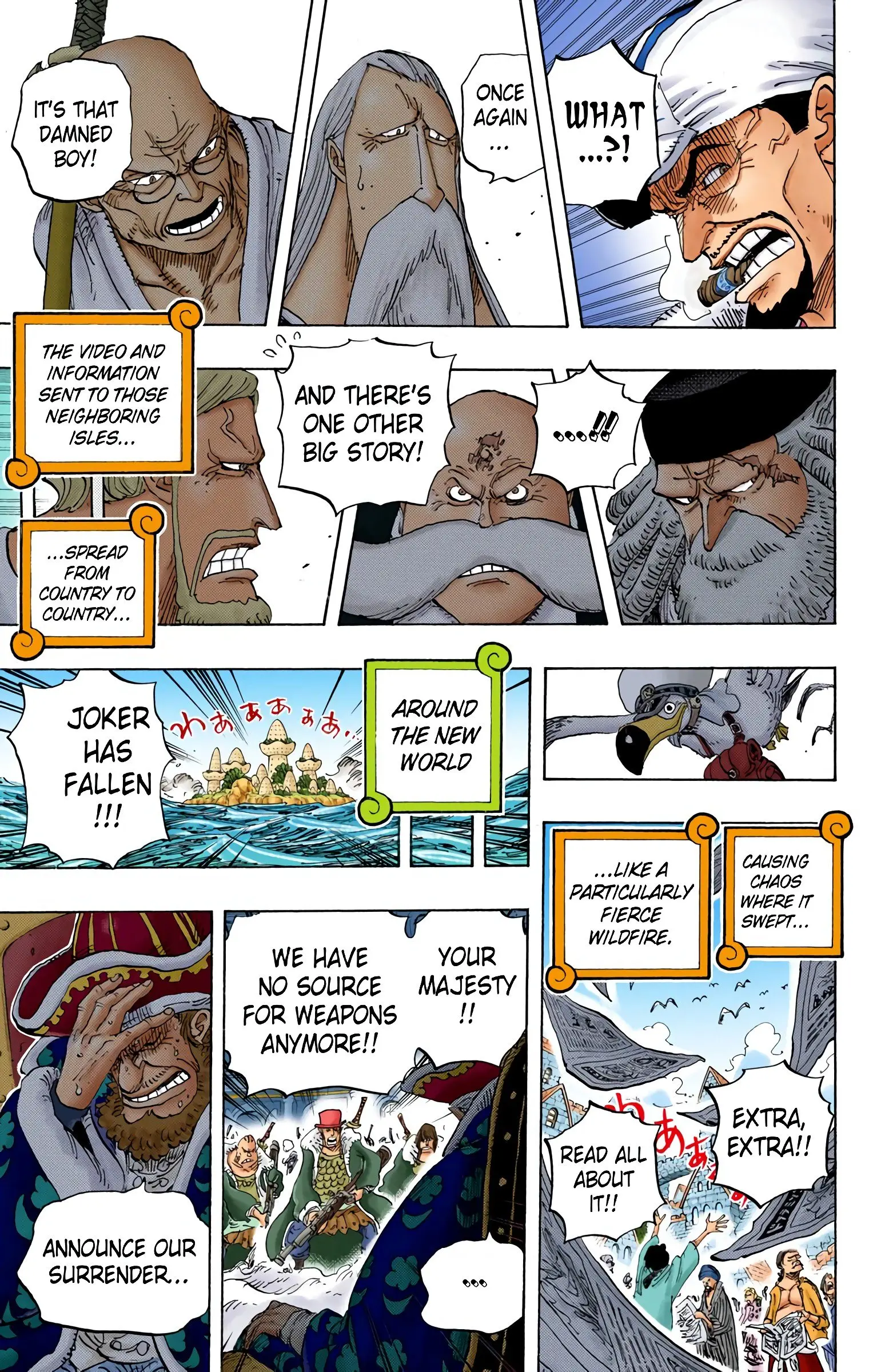 One Piece Colored, chapter 793, page 6