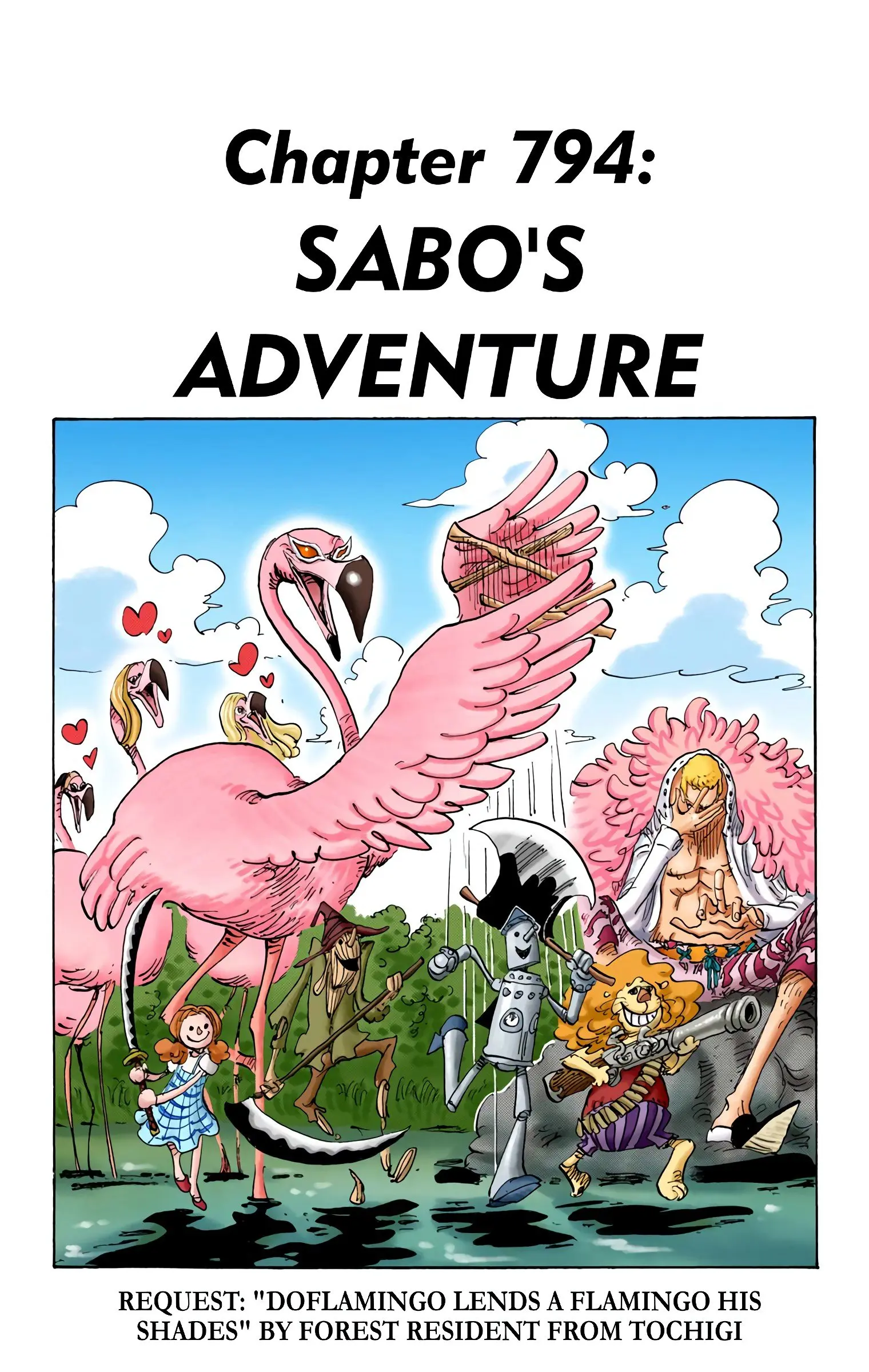One Piece Colored, chapter 794, page 1