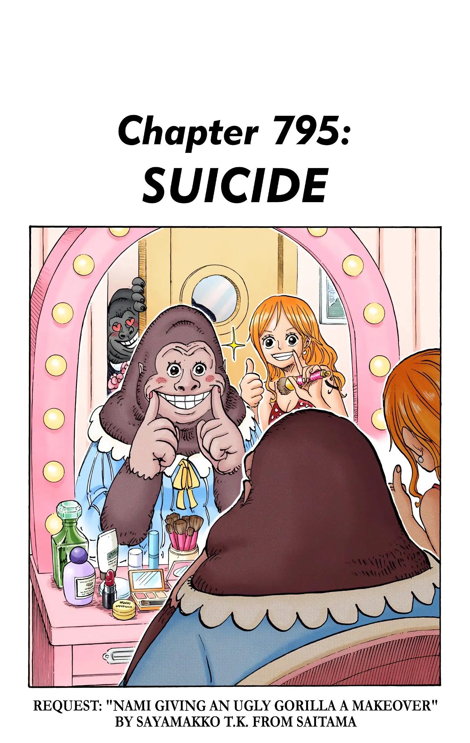 One Piece Colored, chapter 795, page 1