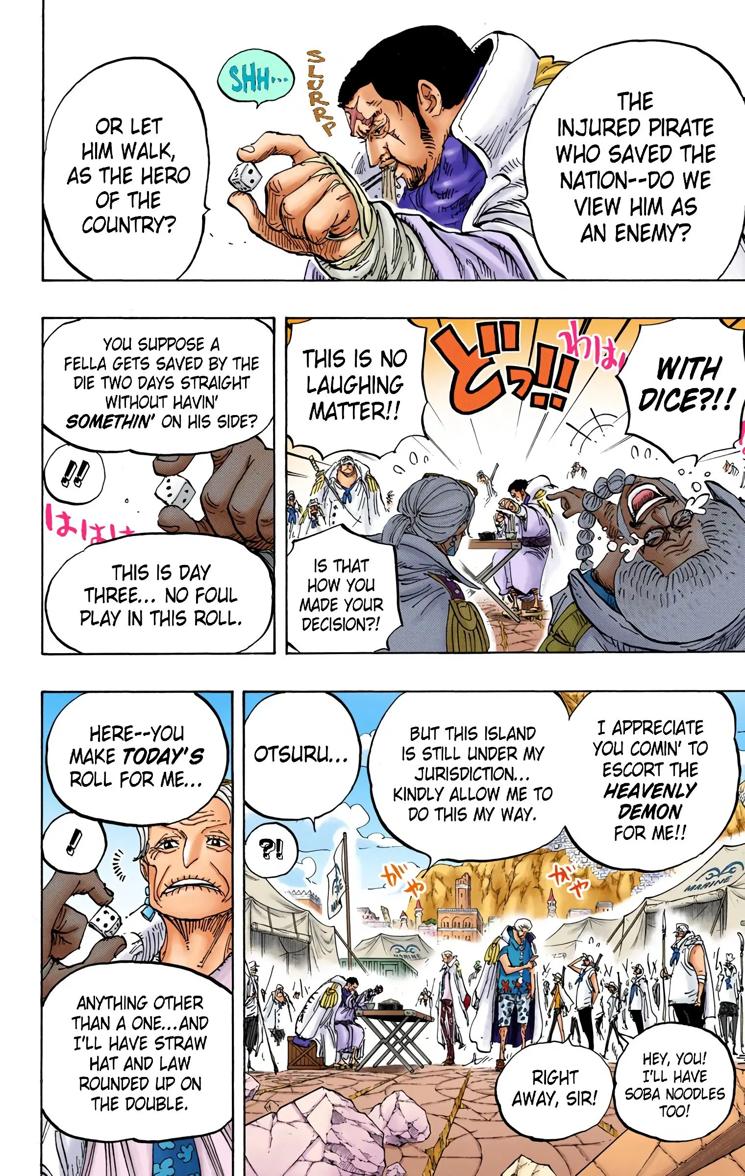 One Piece Colored, chapter 796, page 11