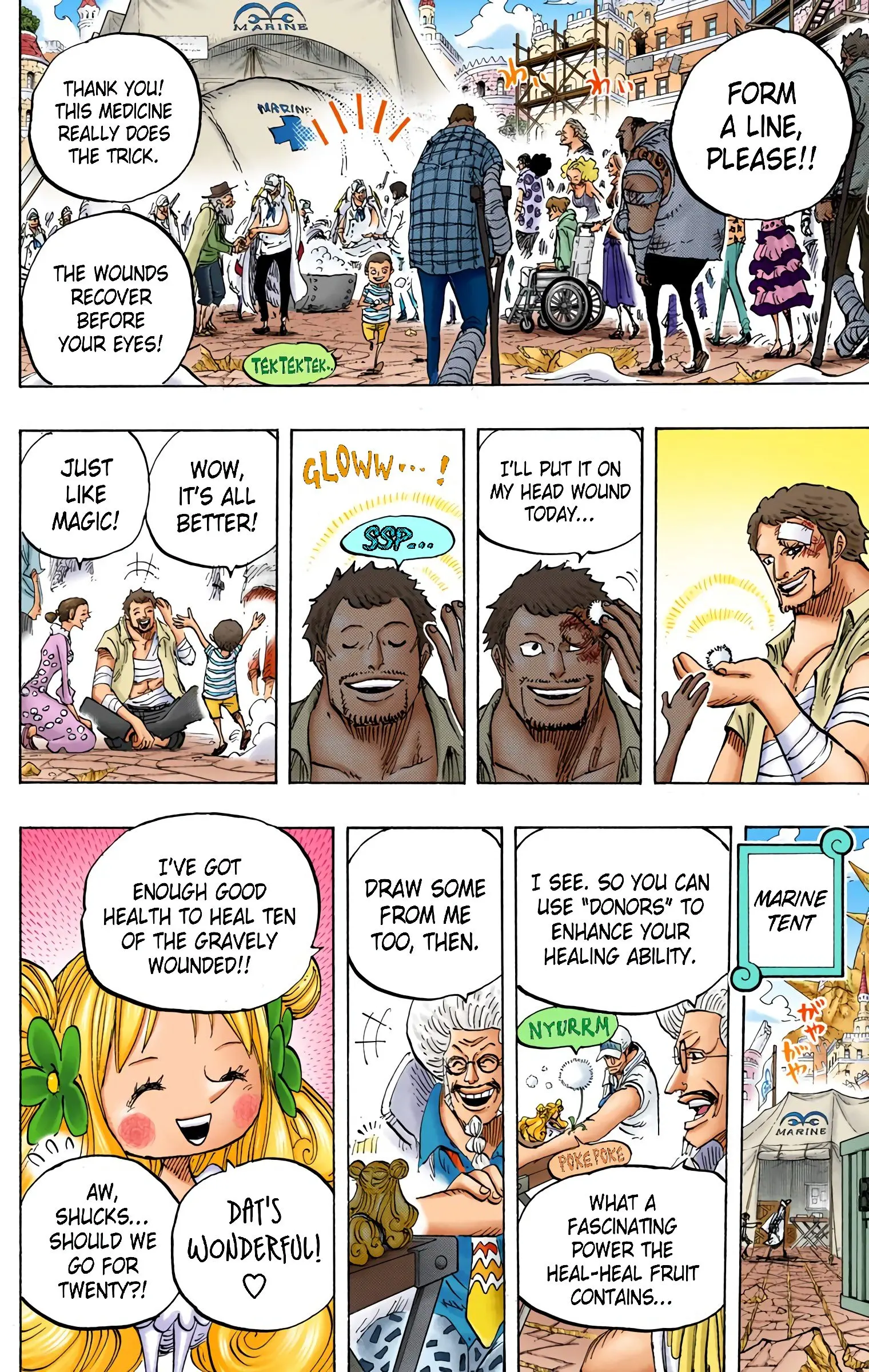 One Piece Colored, chapter 796, page 17