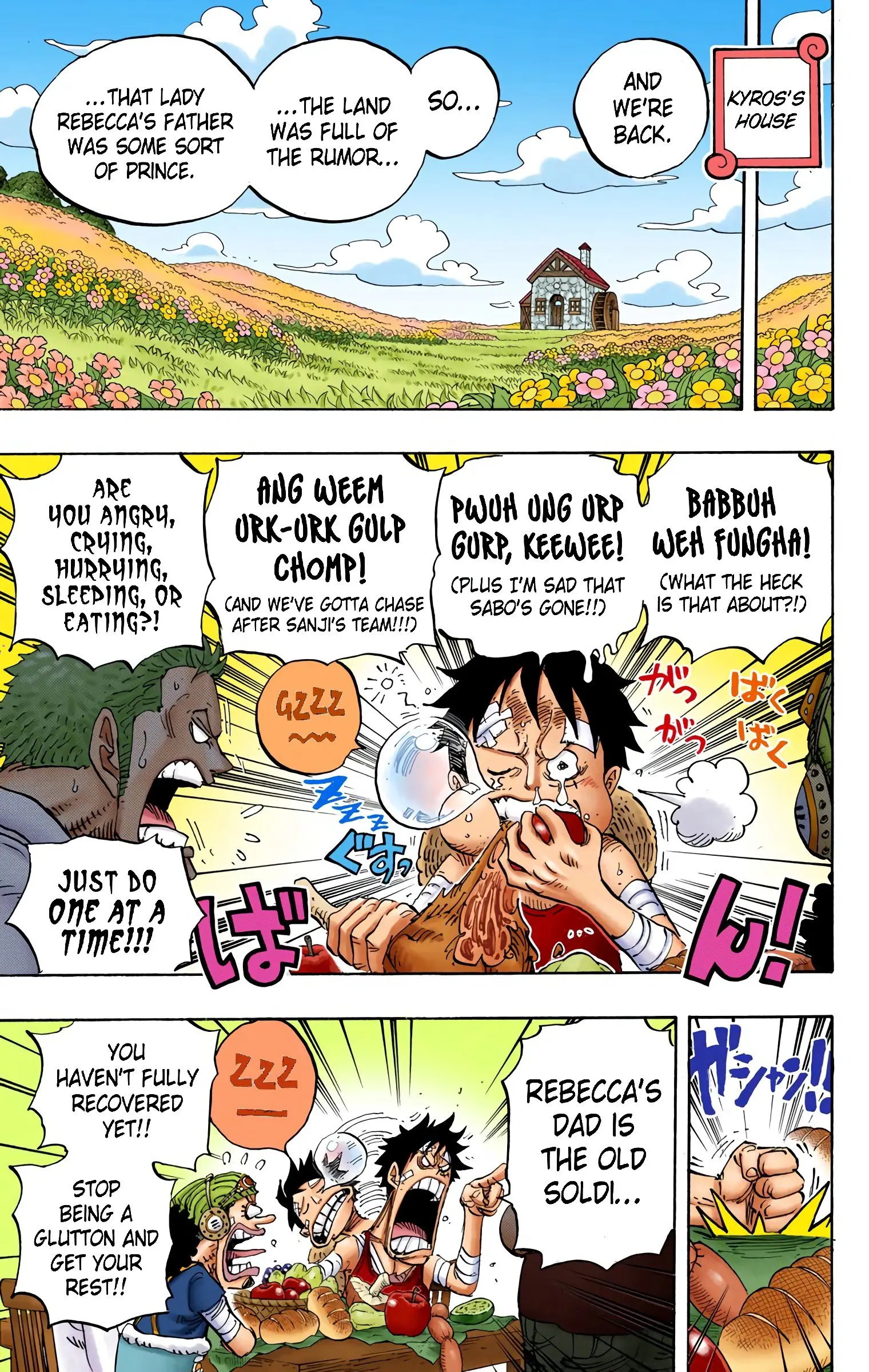 One Piece Colored, chapter 796, page 18