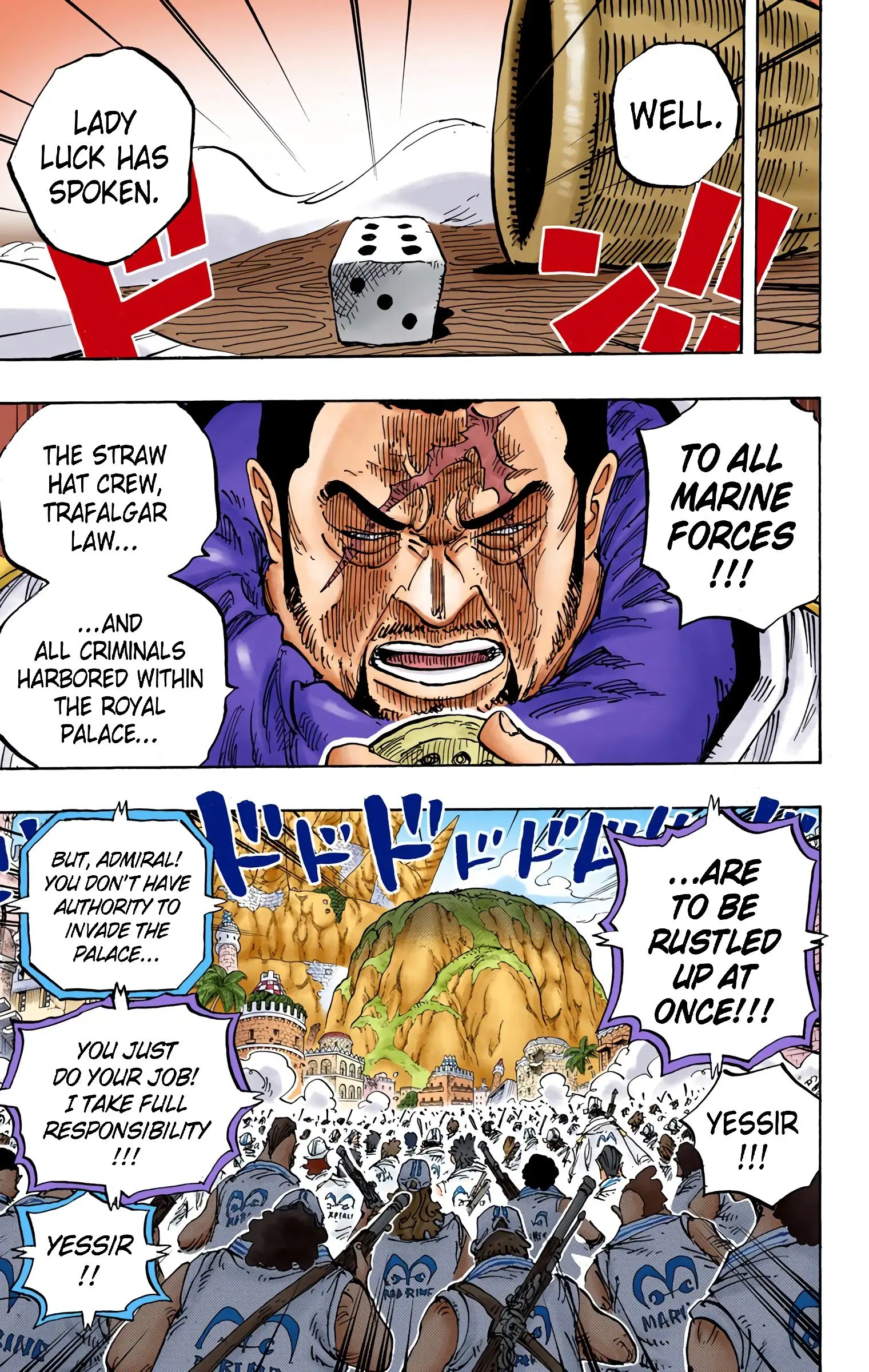 One Piece Colored, chapter 796, page 22