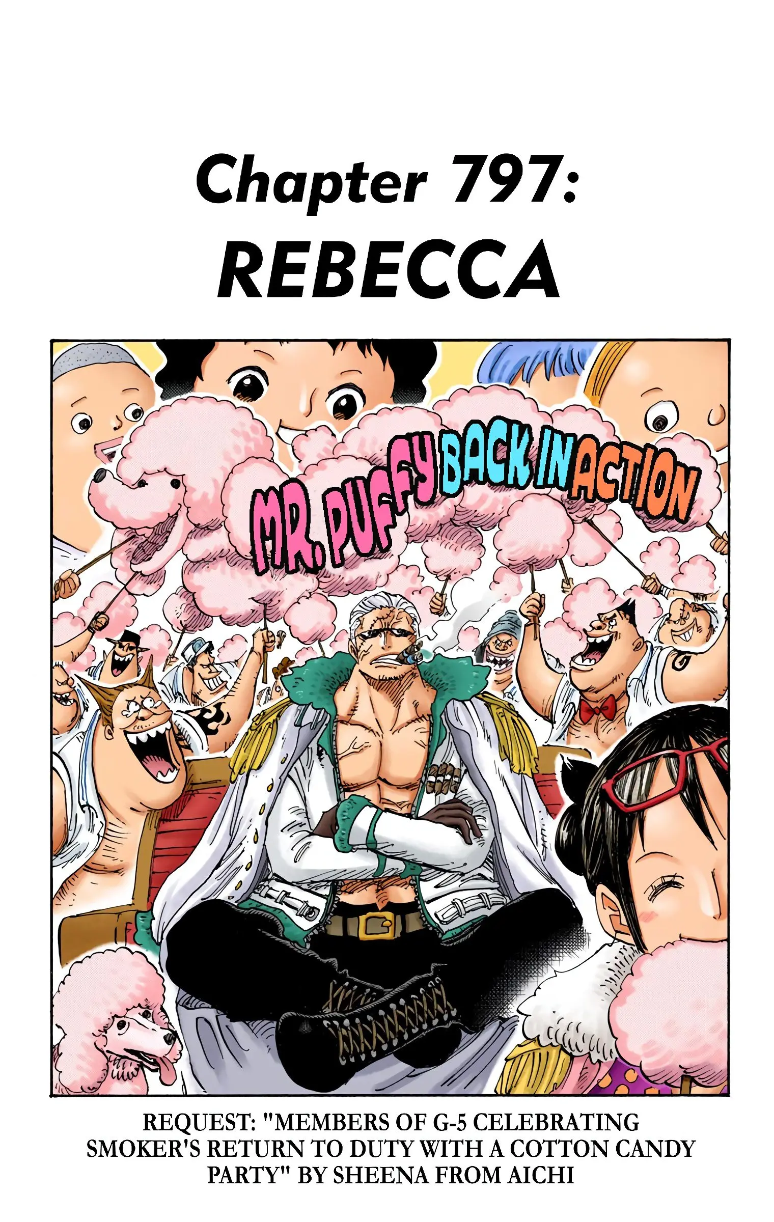 One Piece Colored, chapter 797, page 1