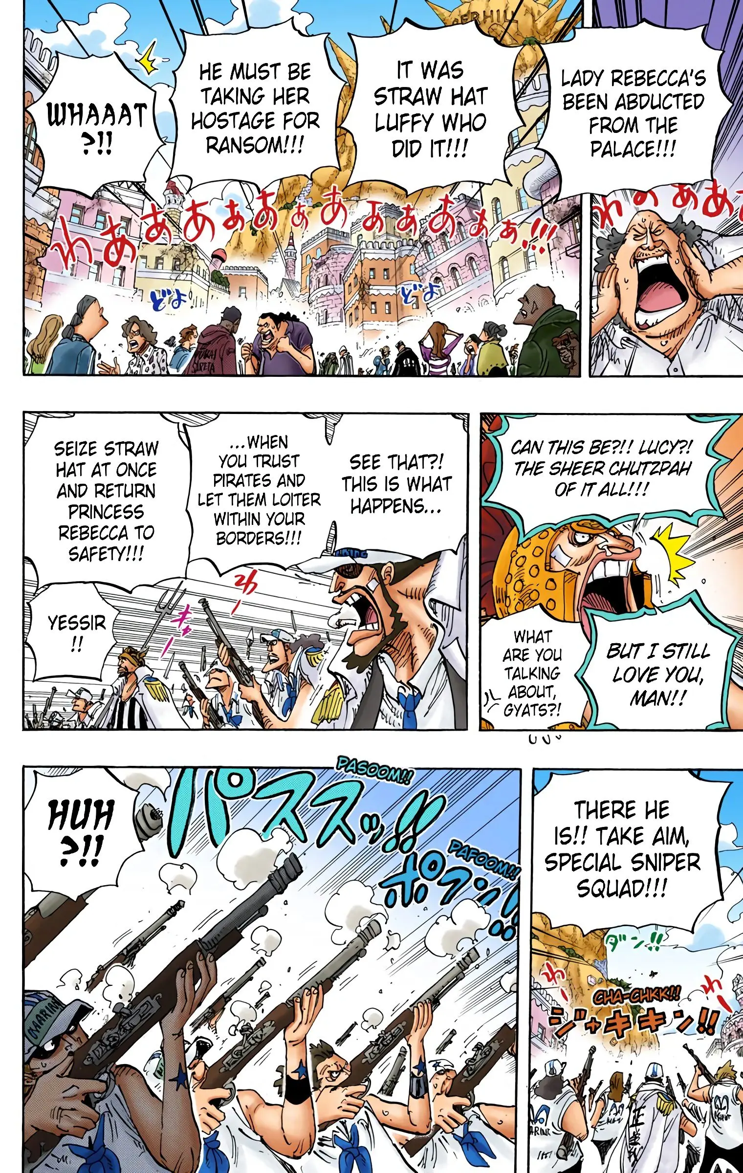 One Piece Colored, chapter 797, page 10