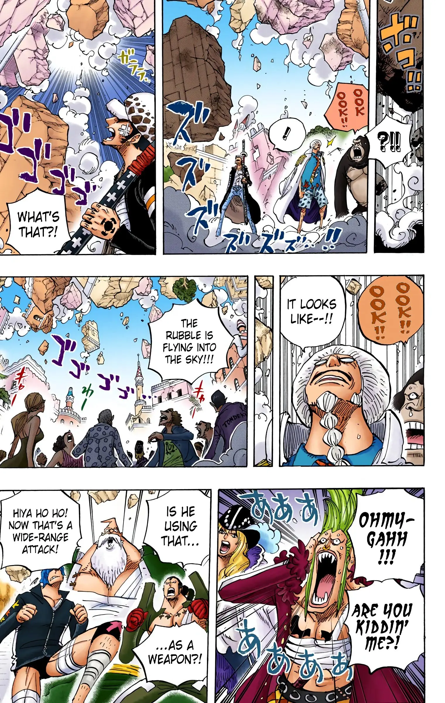 One Piece Colored, chapter 798, page 11
