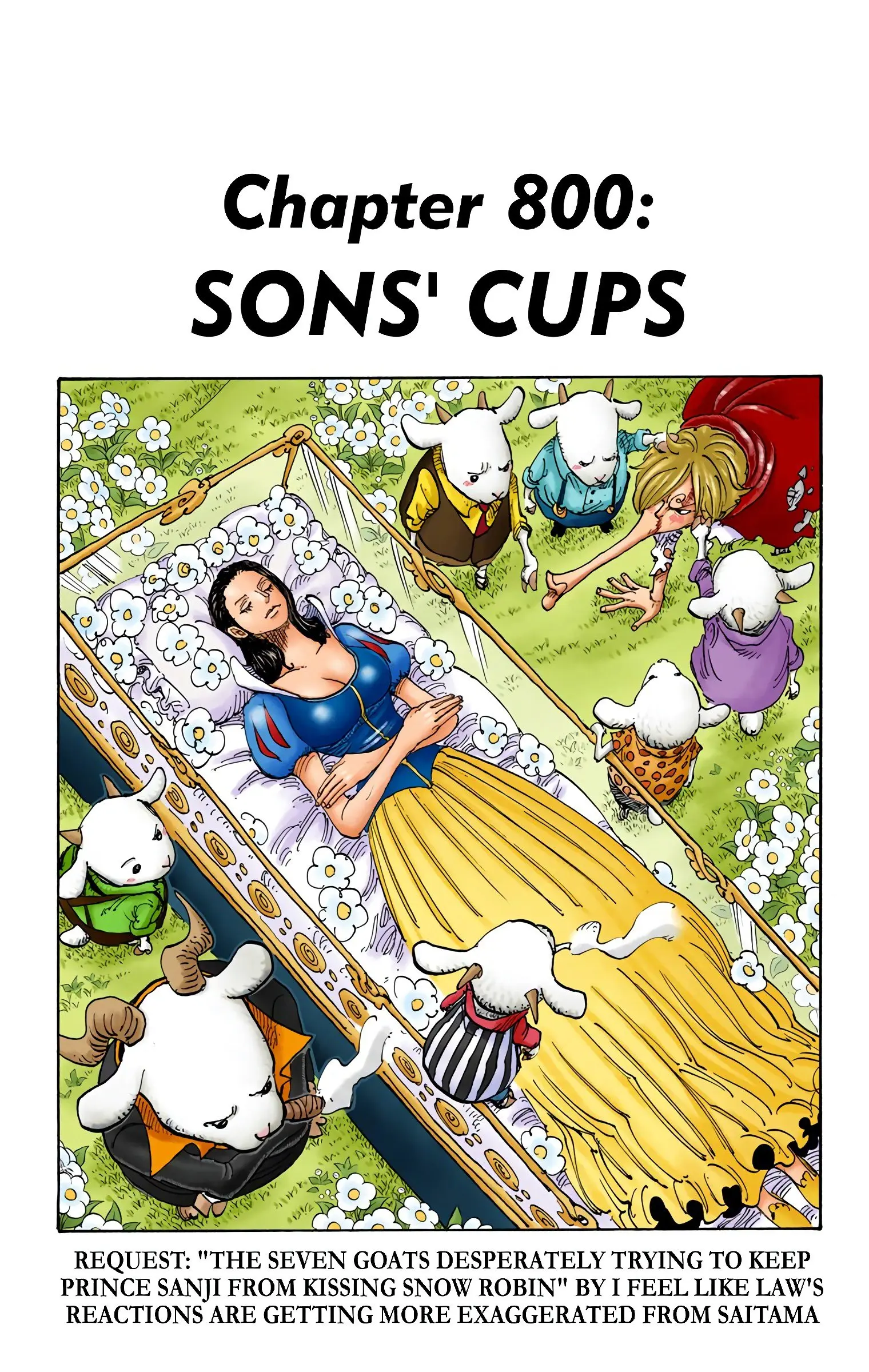 One Piece Colored, chapter 800, page 1