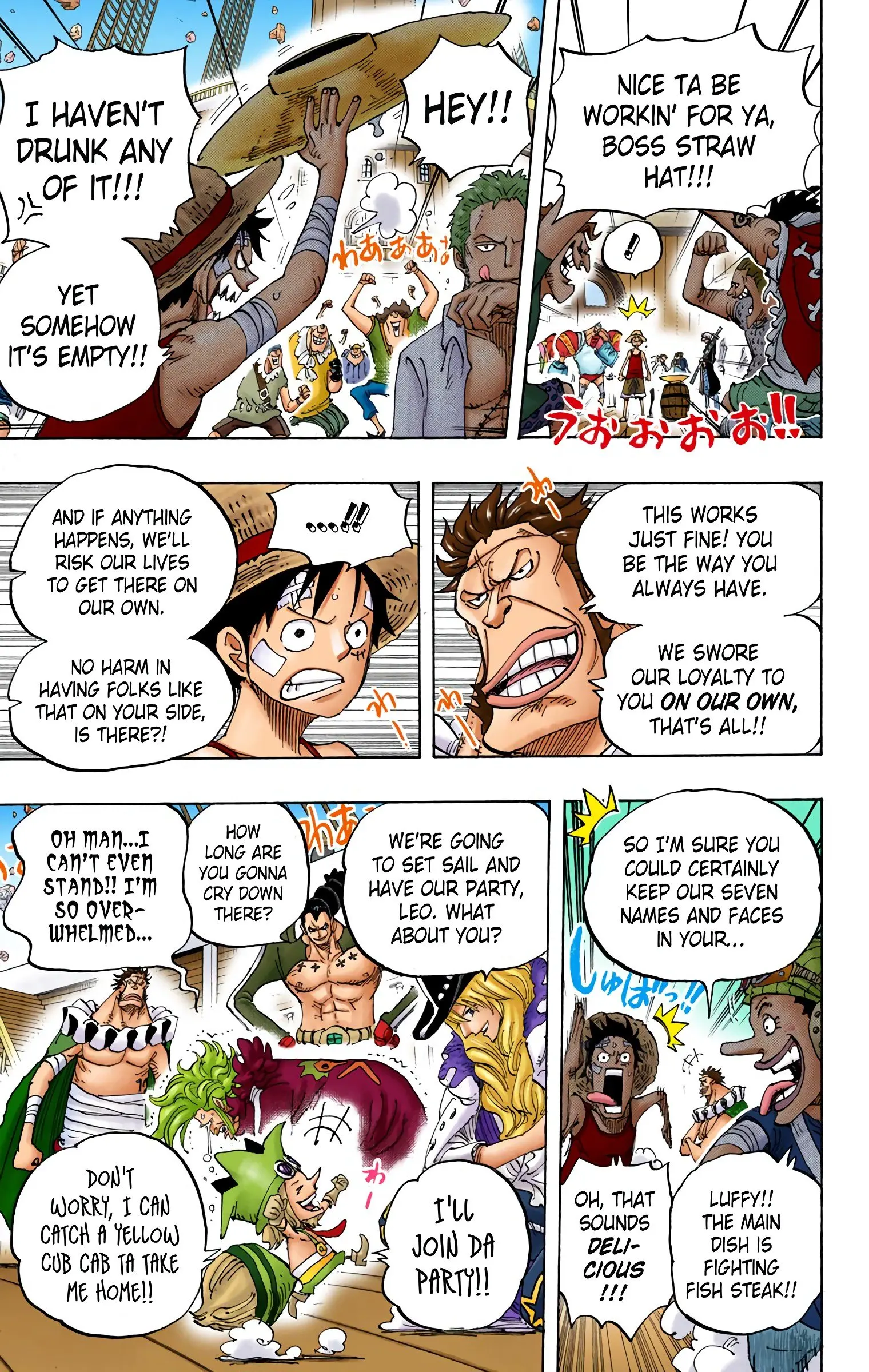 One Piece Colored, chapter 800, page 11