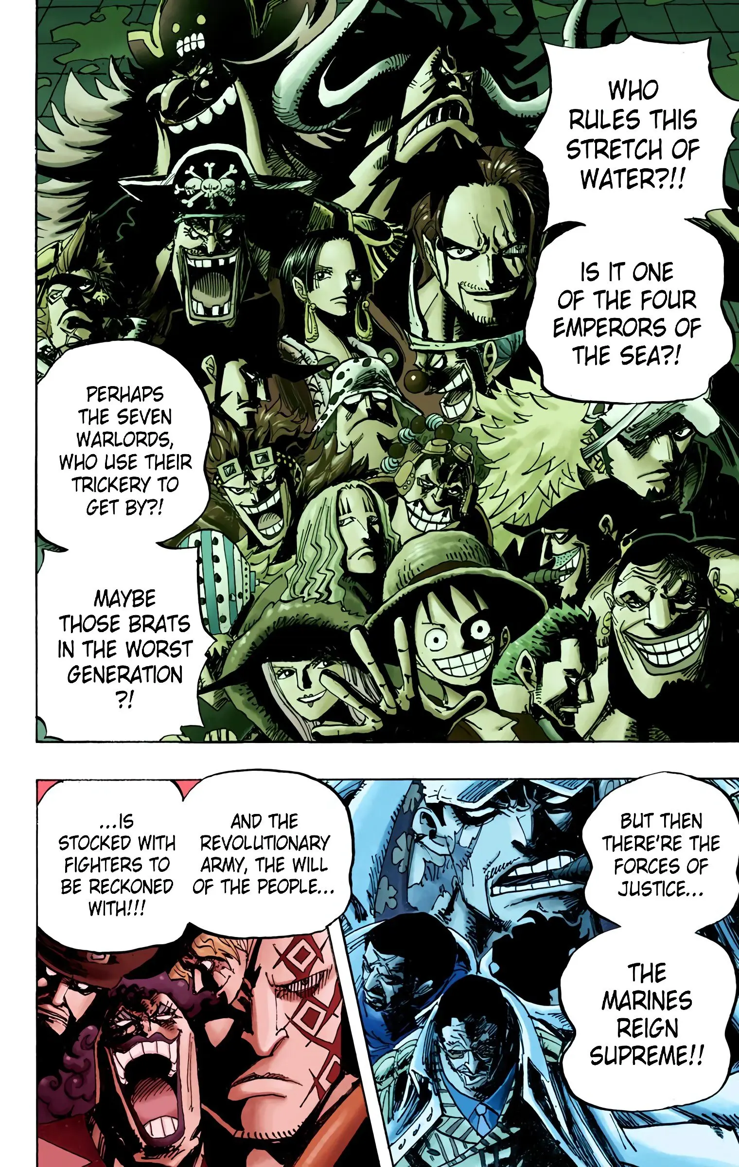 One Piece Colored, chapter 801, page 8