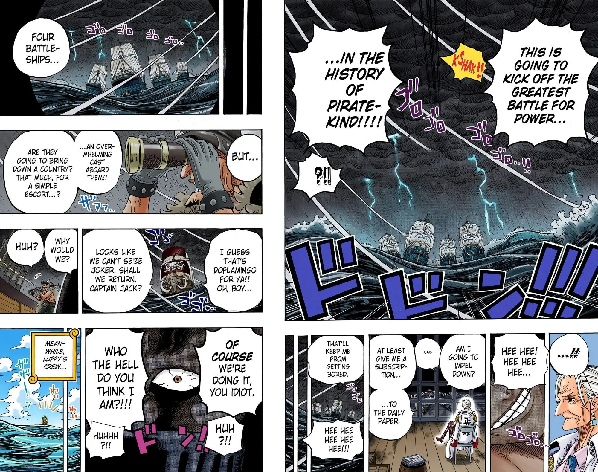 One Piece Colored, chapter 801, page 10