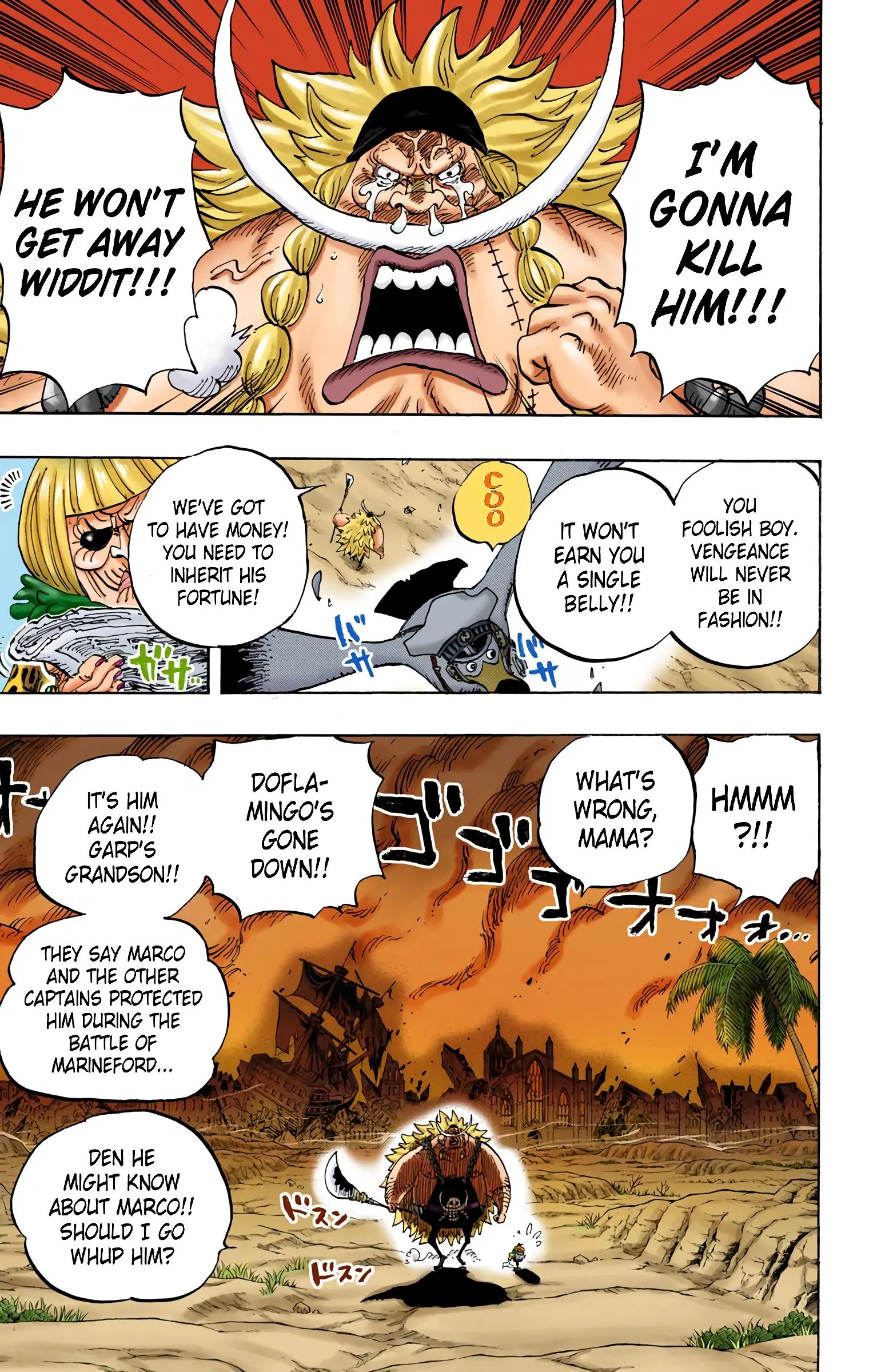 One Piece Colored, chapter 802, page 9