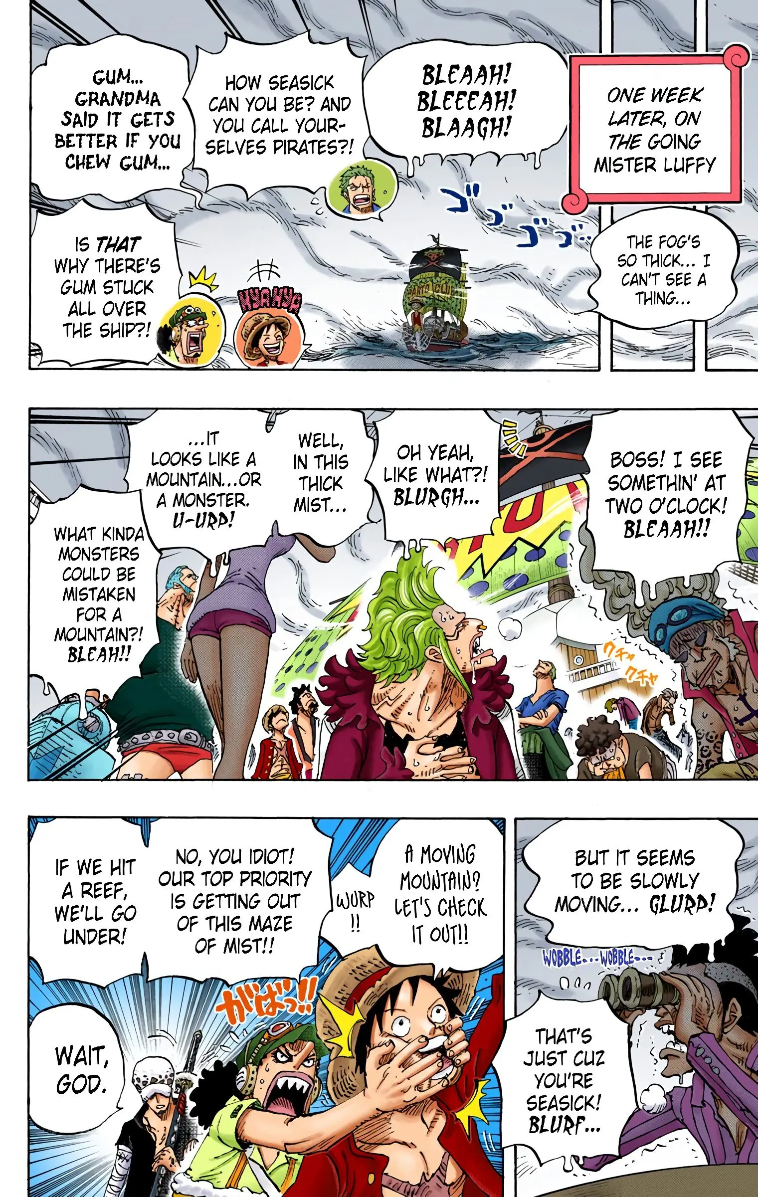 One Piece Colored, chapter 802, page 10