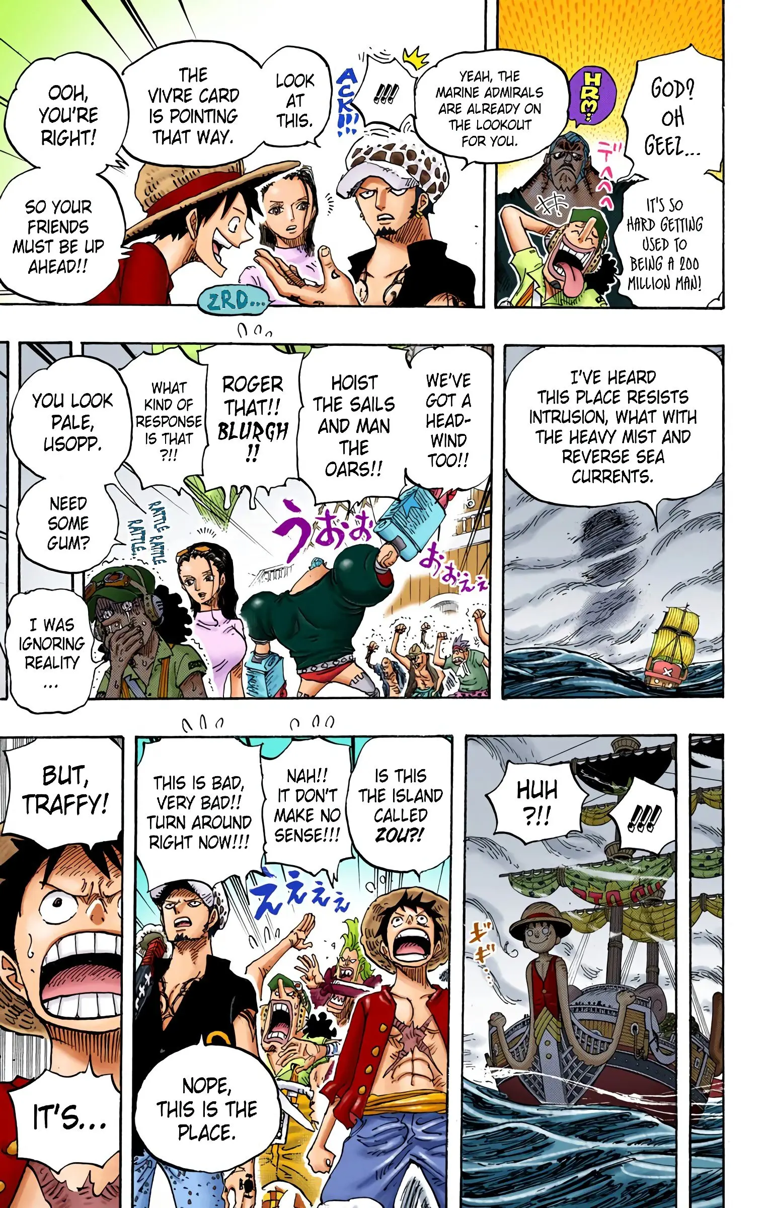 One Piece Colored, chapter 802, page 11