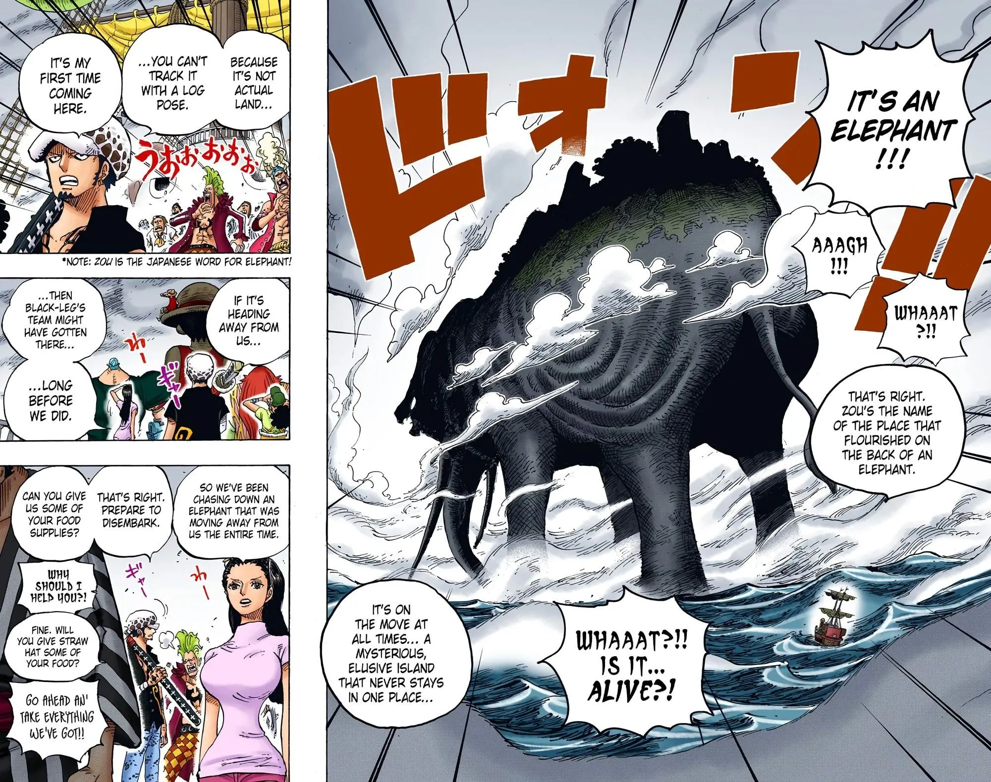 One Piece Colored, chapter 802, page 12