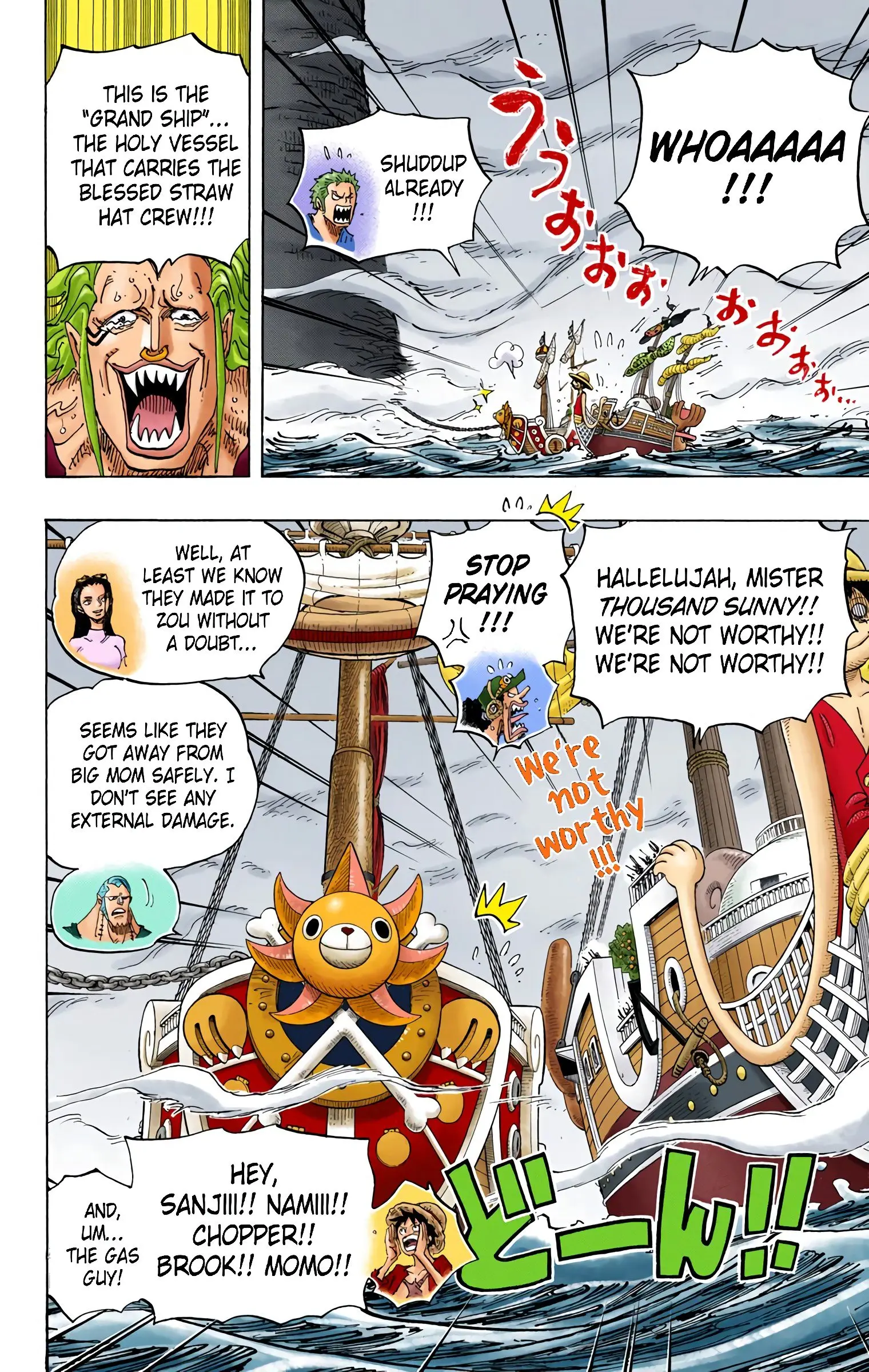 One Piece Colored, chapter 803, page 2