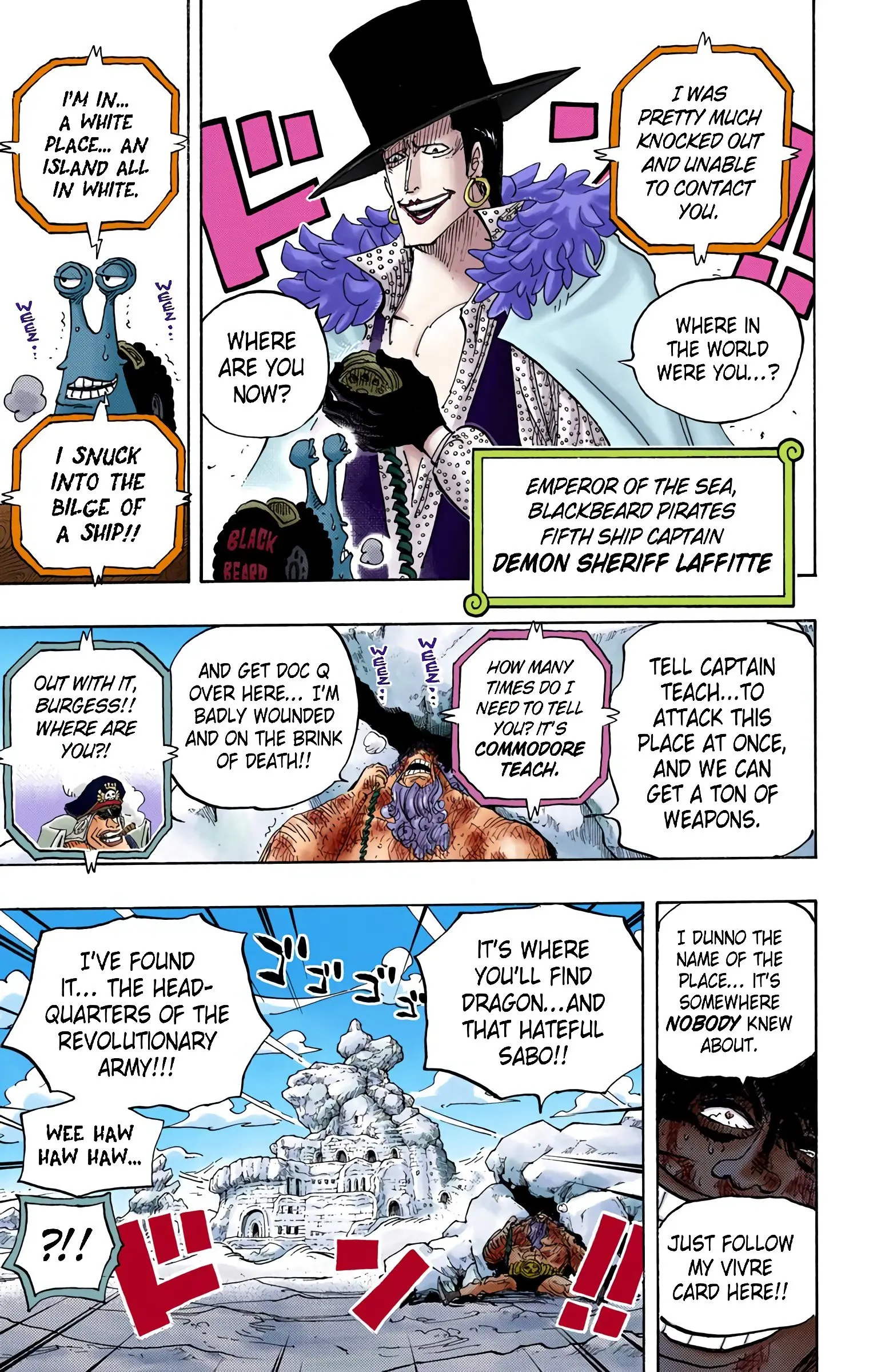 One Piece Colored, chapter 803, page 9