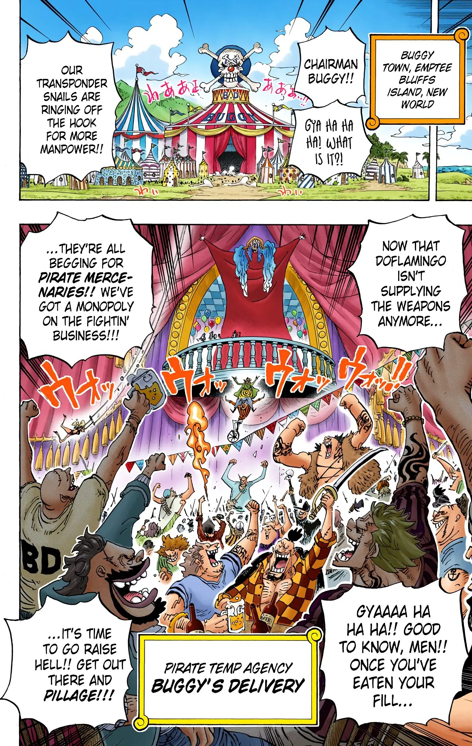One Piece Colored, chapter 803, page 10