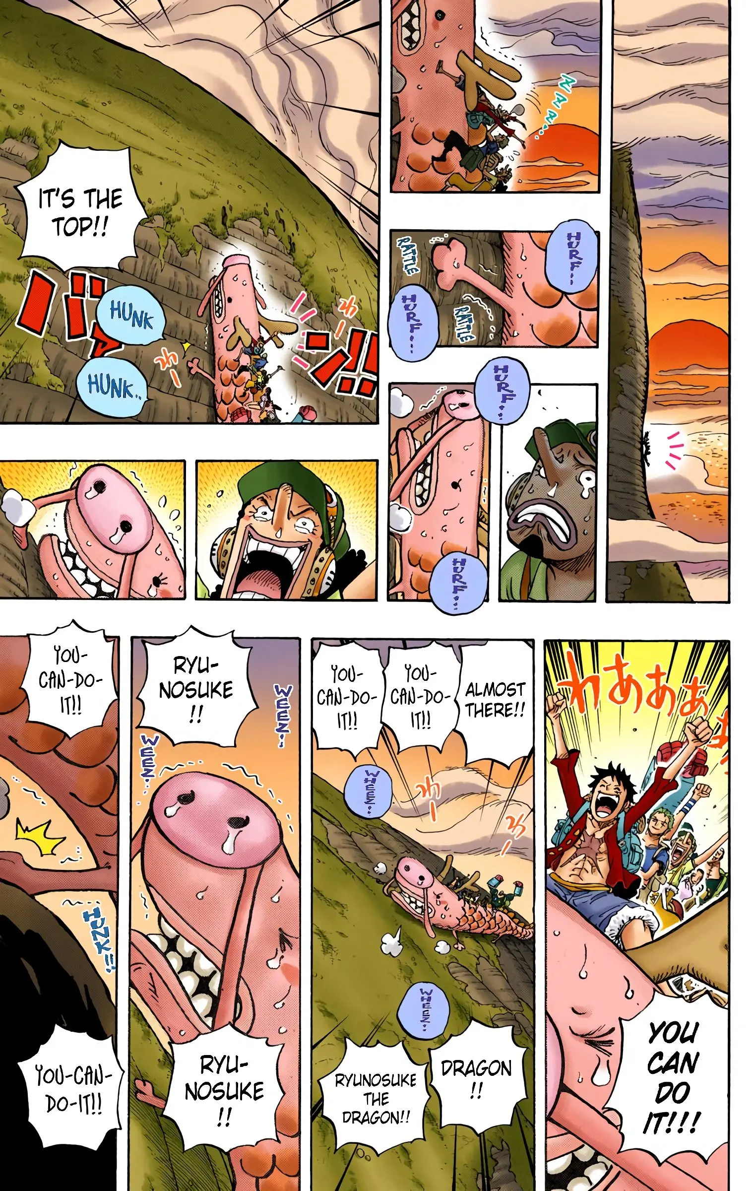 One Piece Colored, chapter 804, page 7