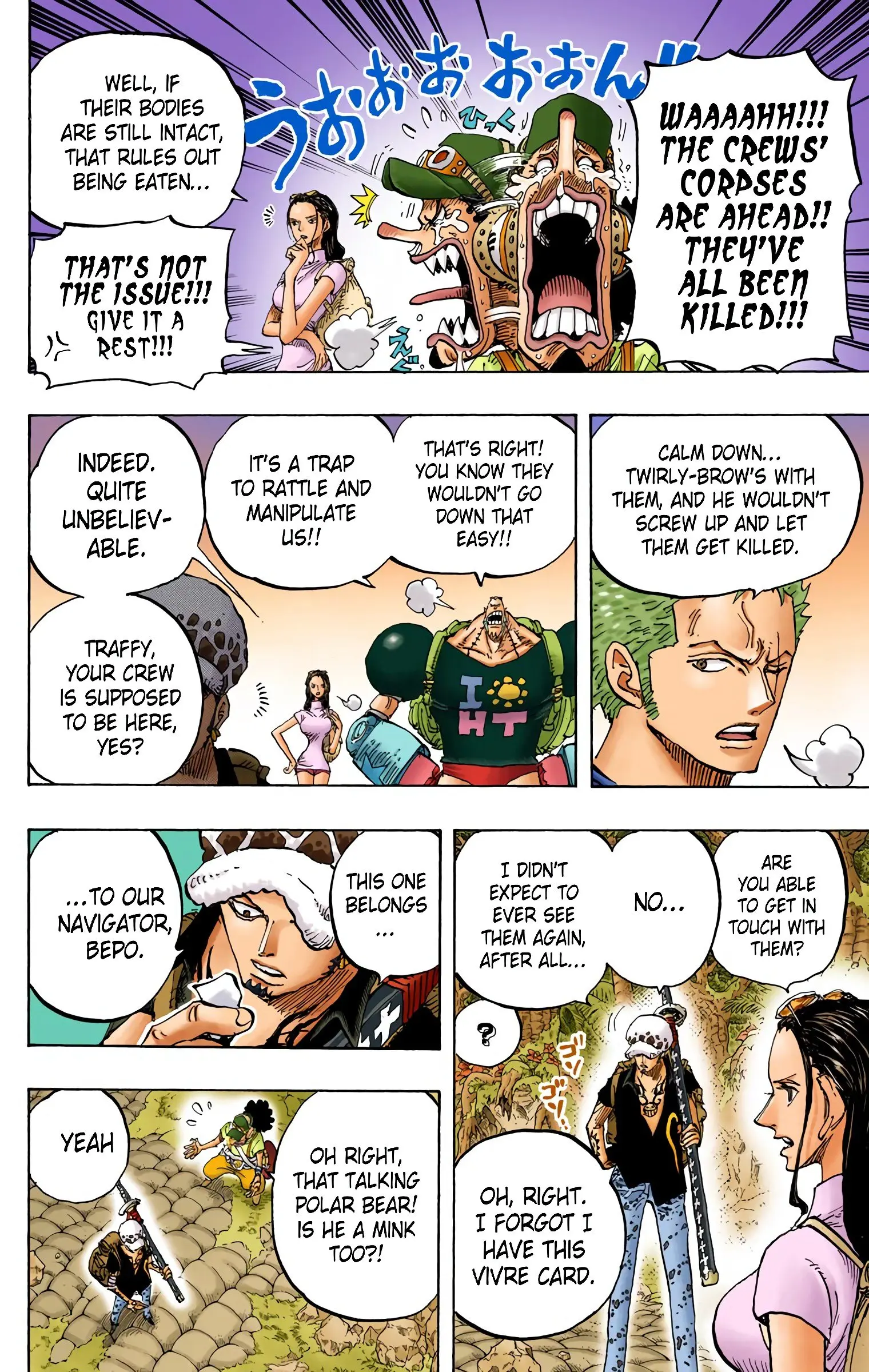 One Piece Colored, chapter 805, page 6
