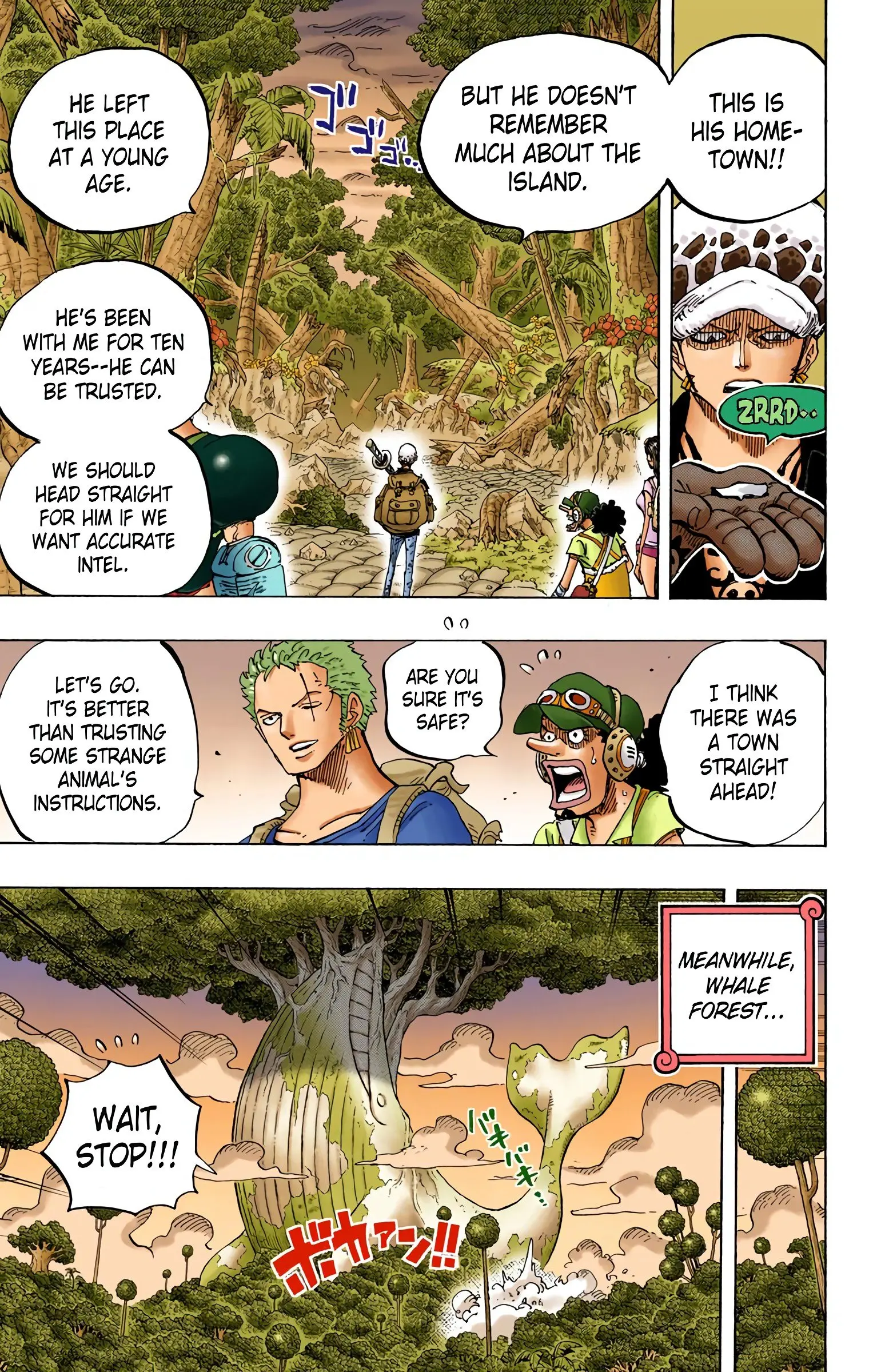 One Piece Colored, chapter 805, page 7