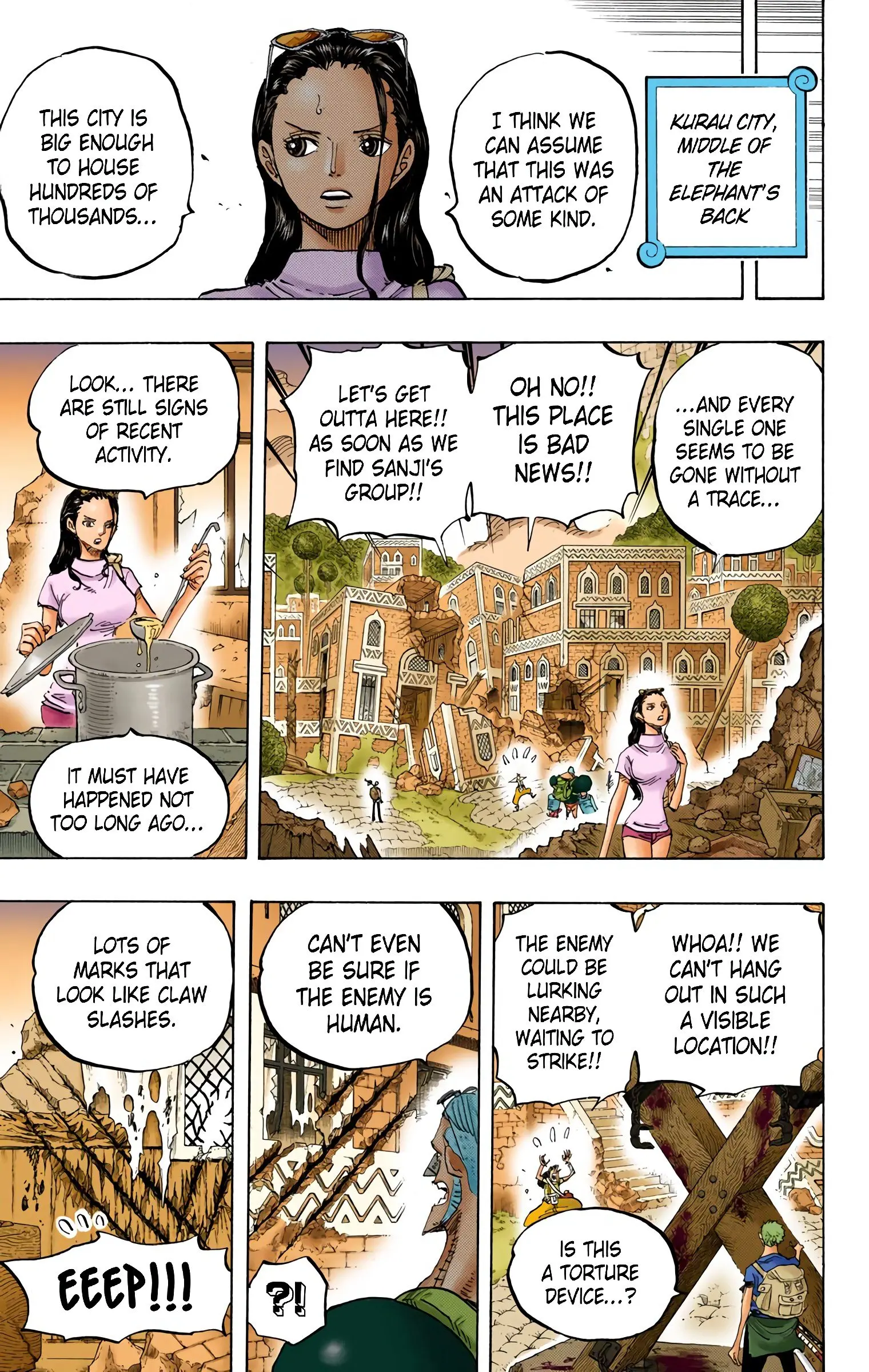 One Piece Colored, chapter 805, page 14