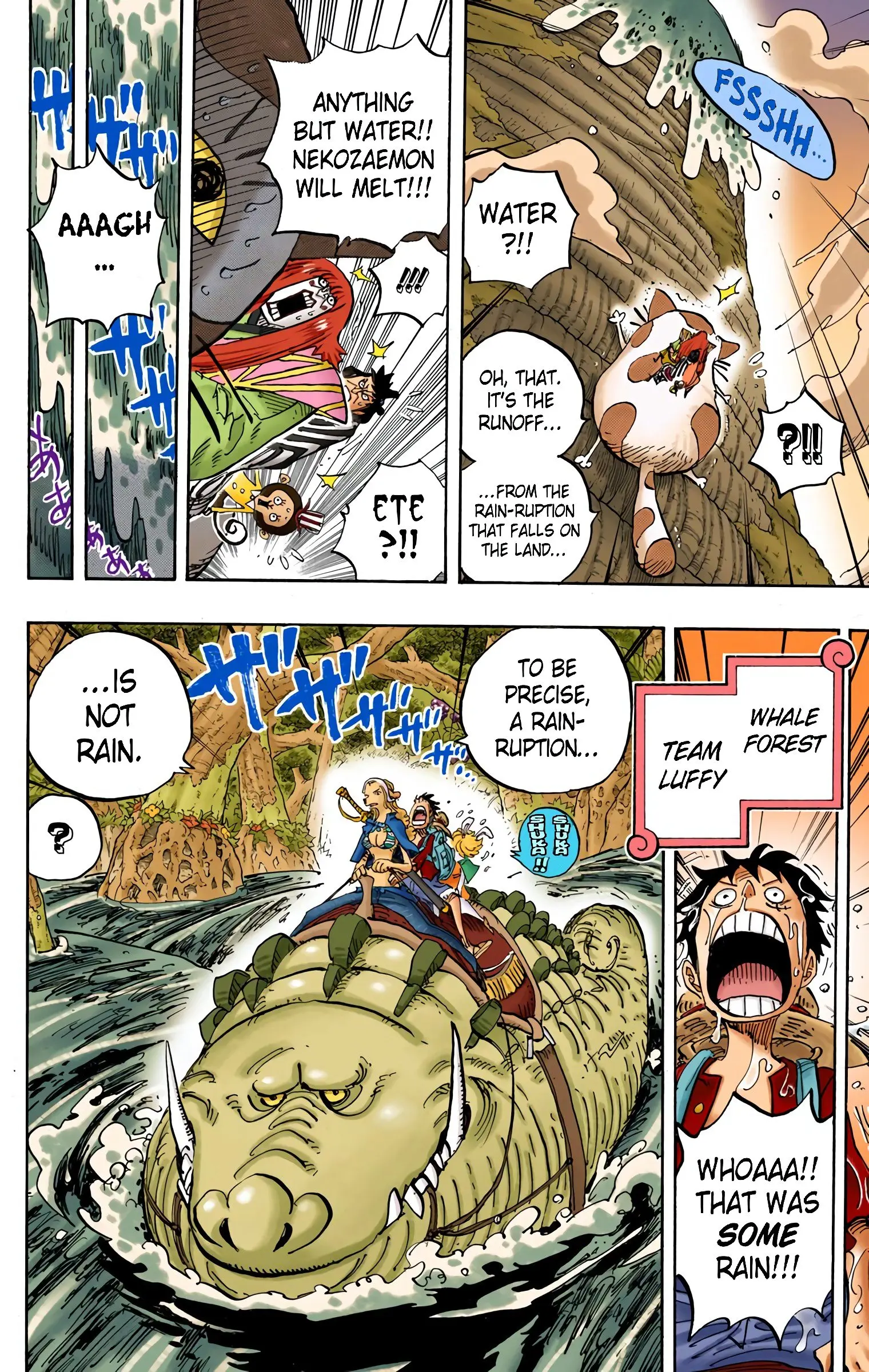 One Piece Colored, chapter 806, page 4