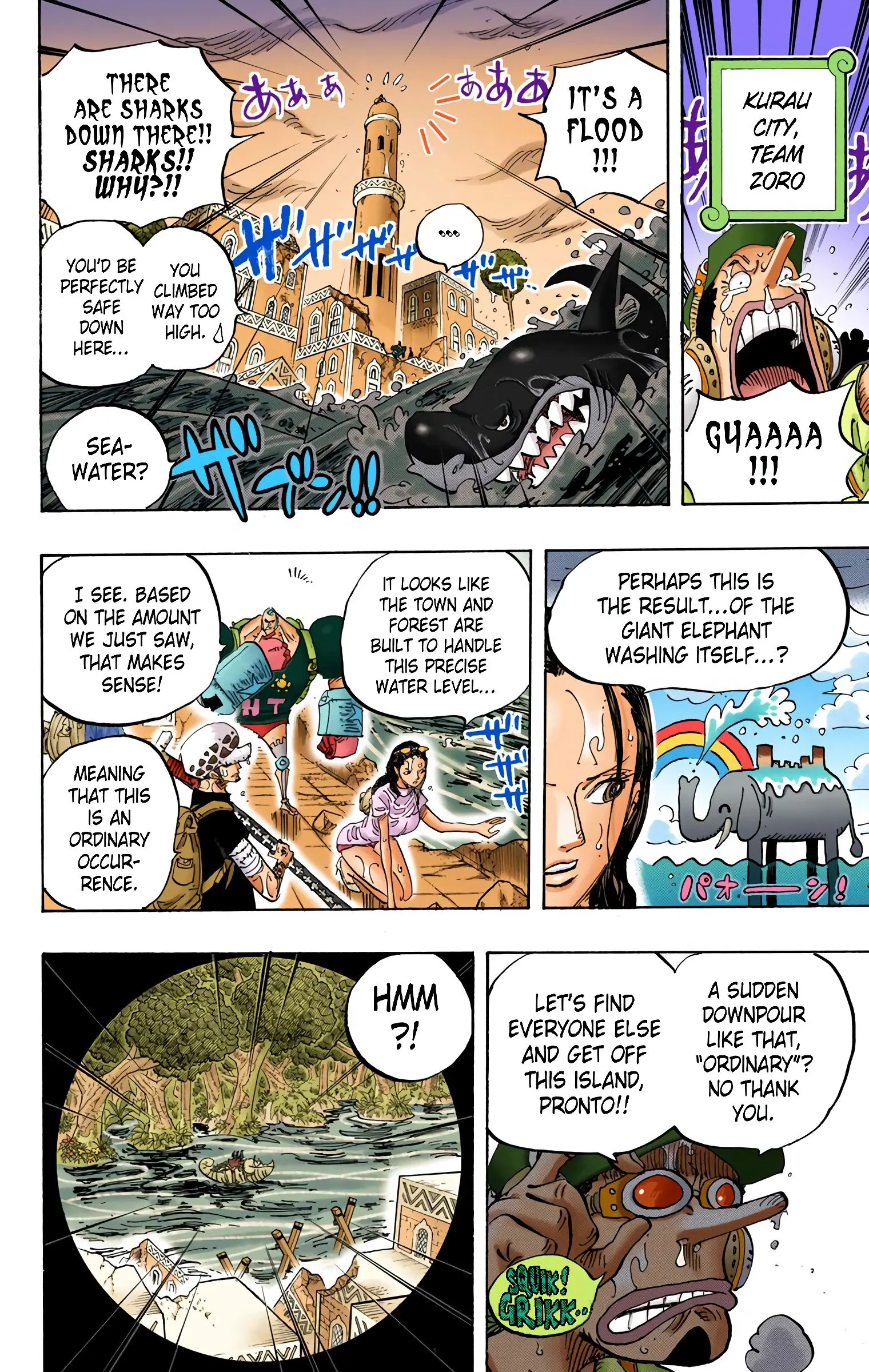One Piece Colored, chapter 806, page 6