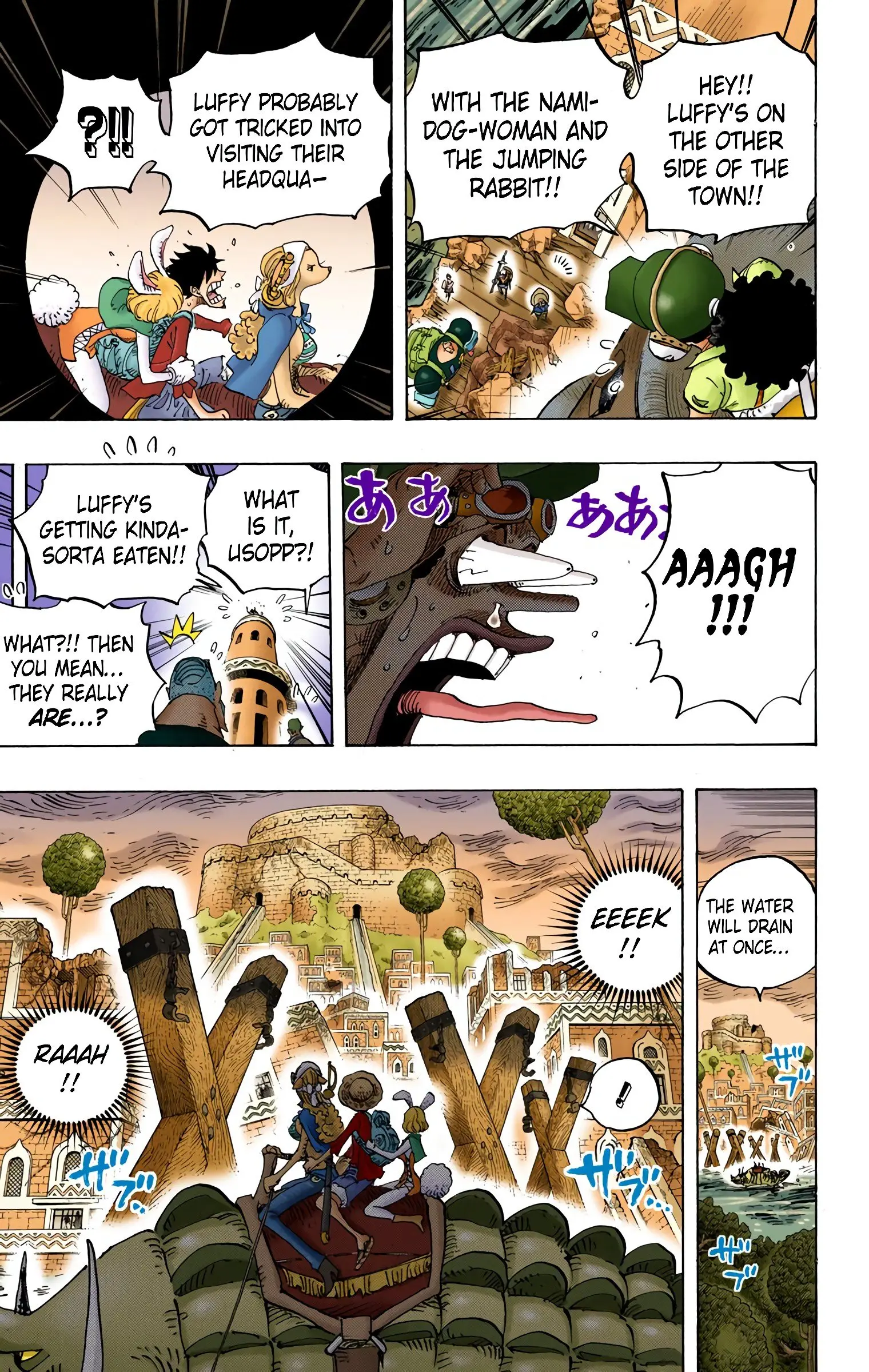 One Piece Colored, chapter 806, page 7