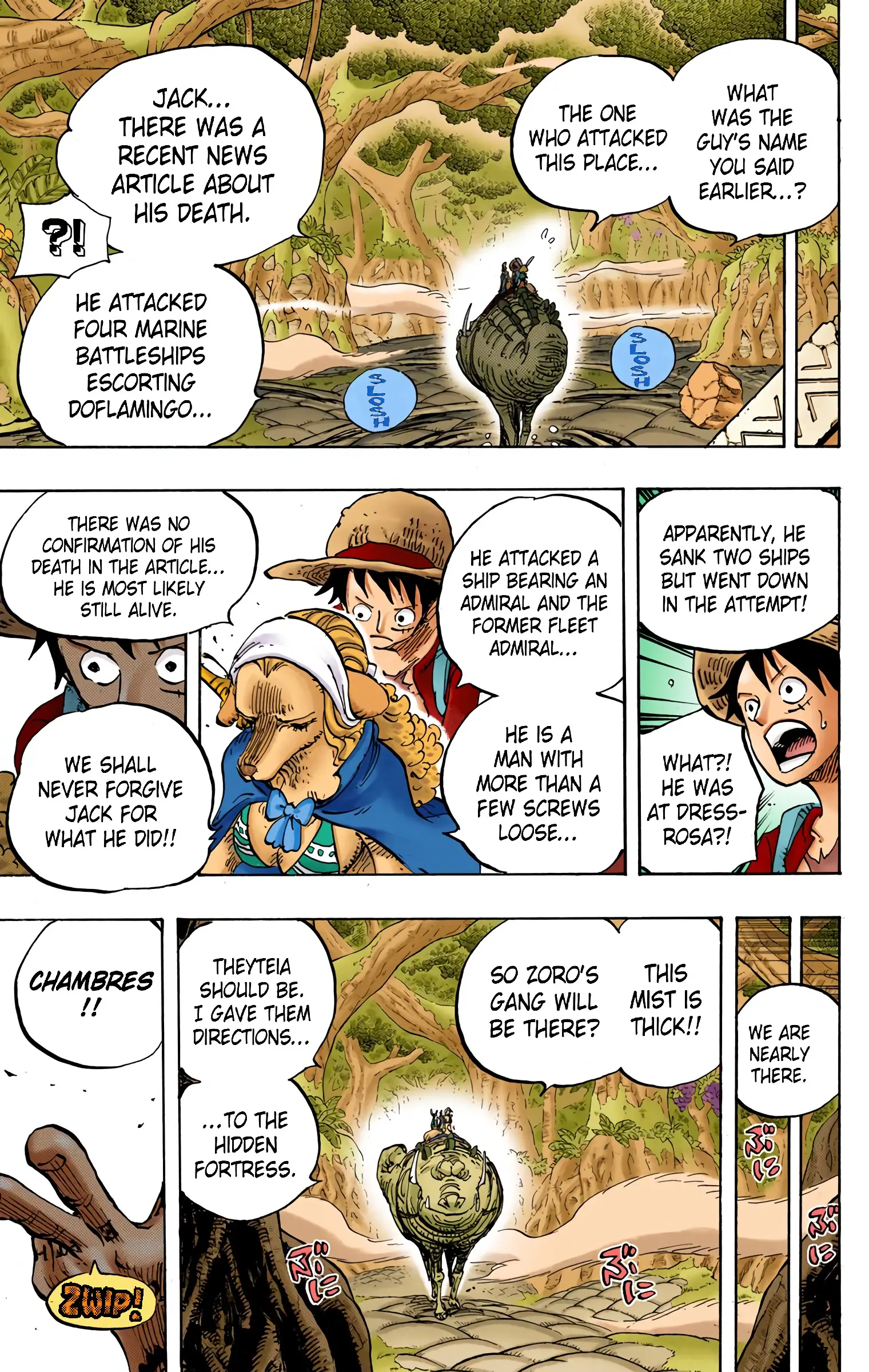 One Piece Colored, chapter 806, page 9