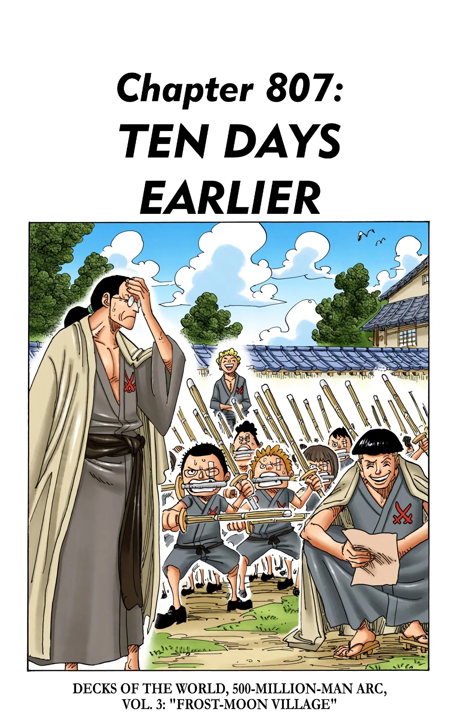 One Piece Colored, chapter 807, page 7