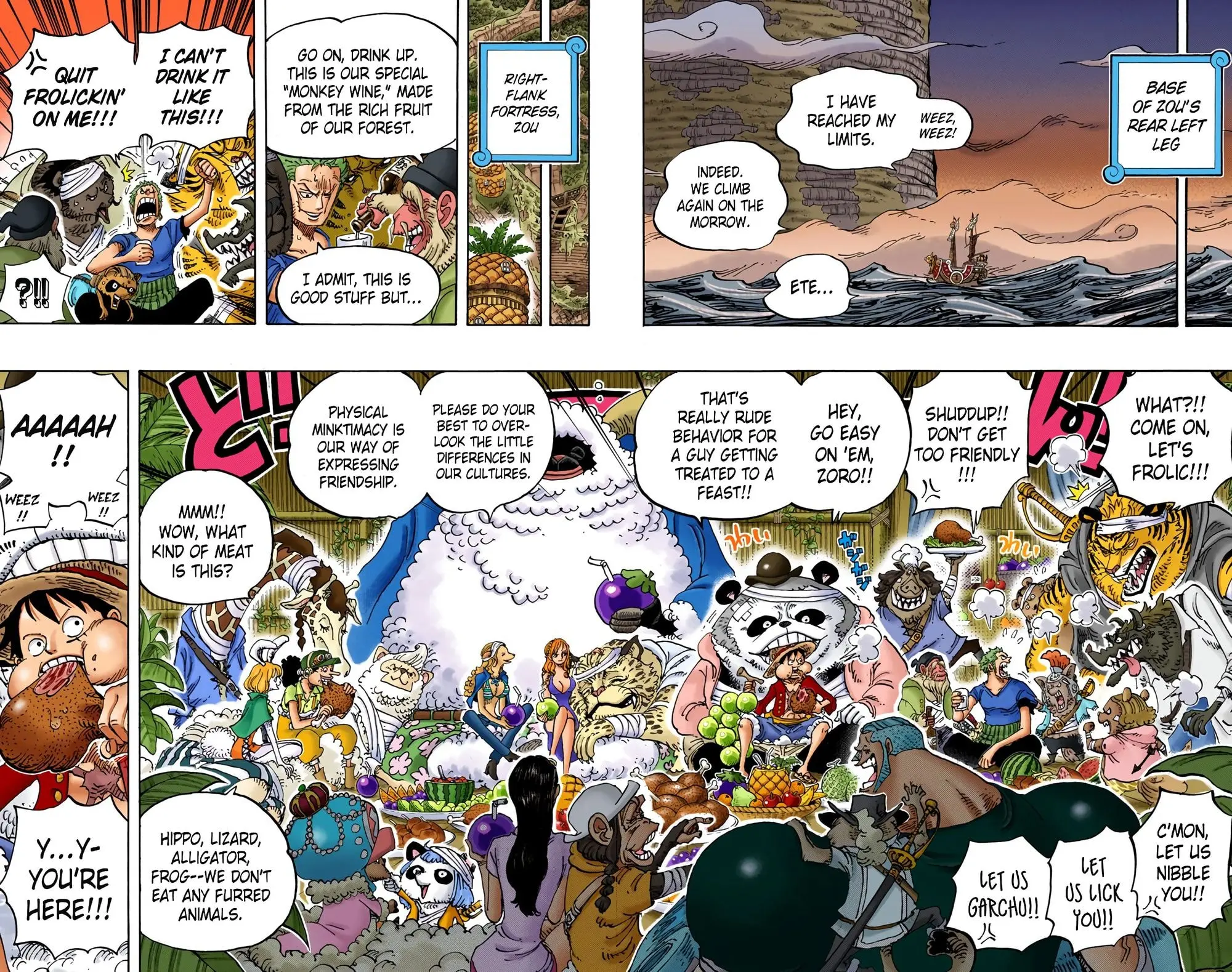 One Piece Colored, chapter 807, page 8