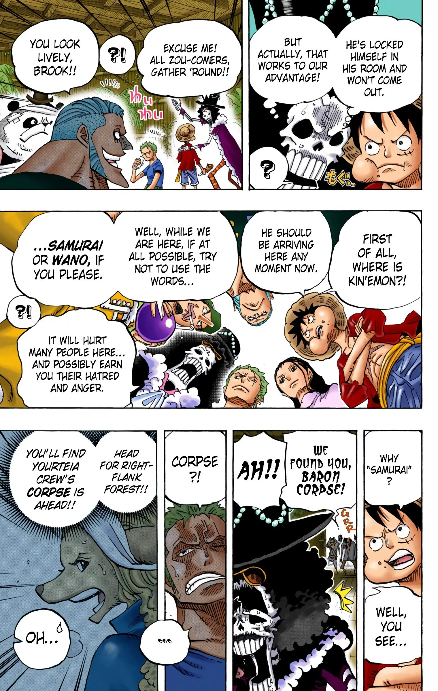 One Piece Colored, chapter 807, page 10
