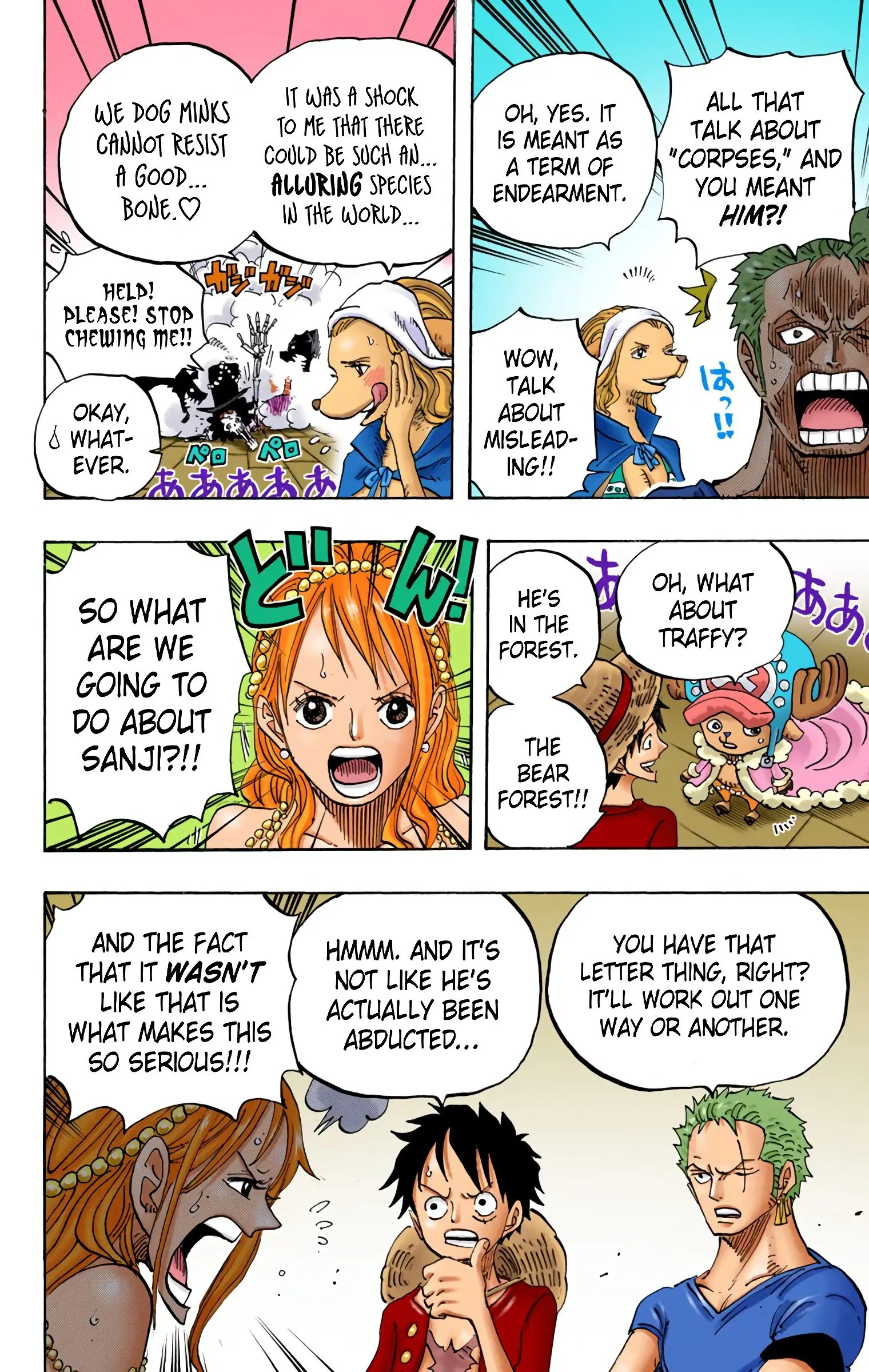One Piece Colored, chapter 807, page 11