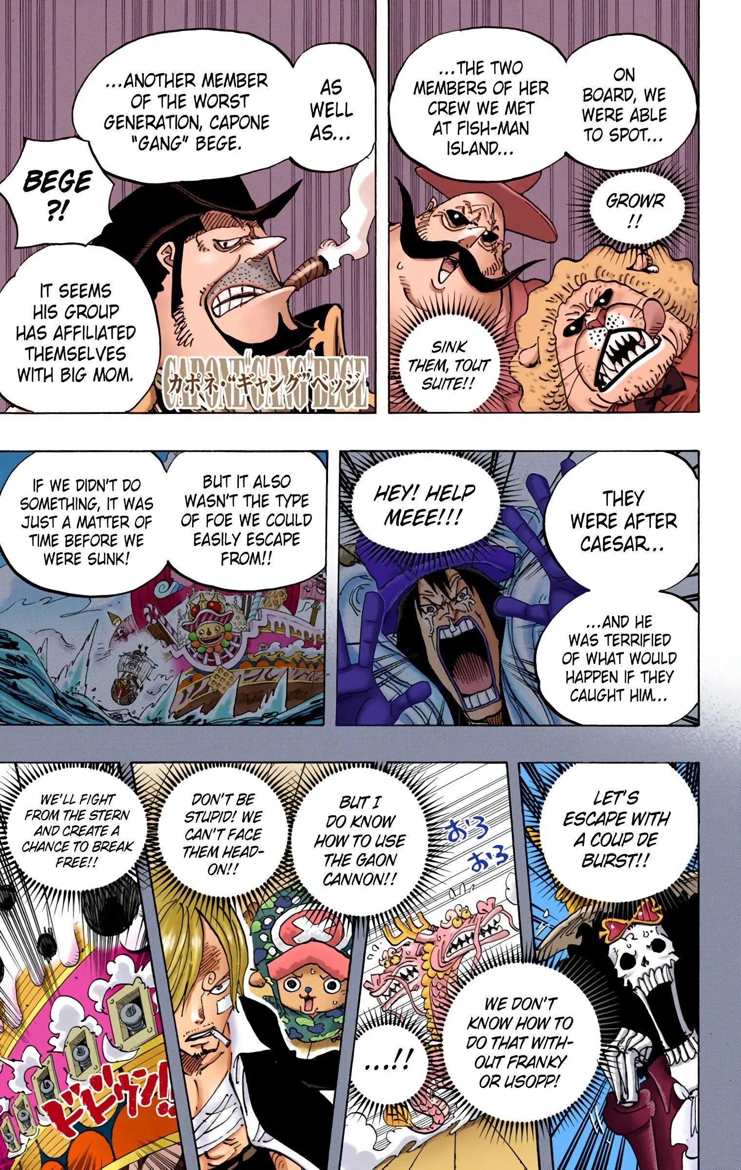 One Piece Colored, chapter 807, page 14