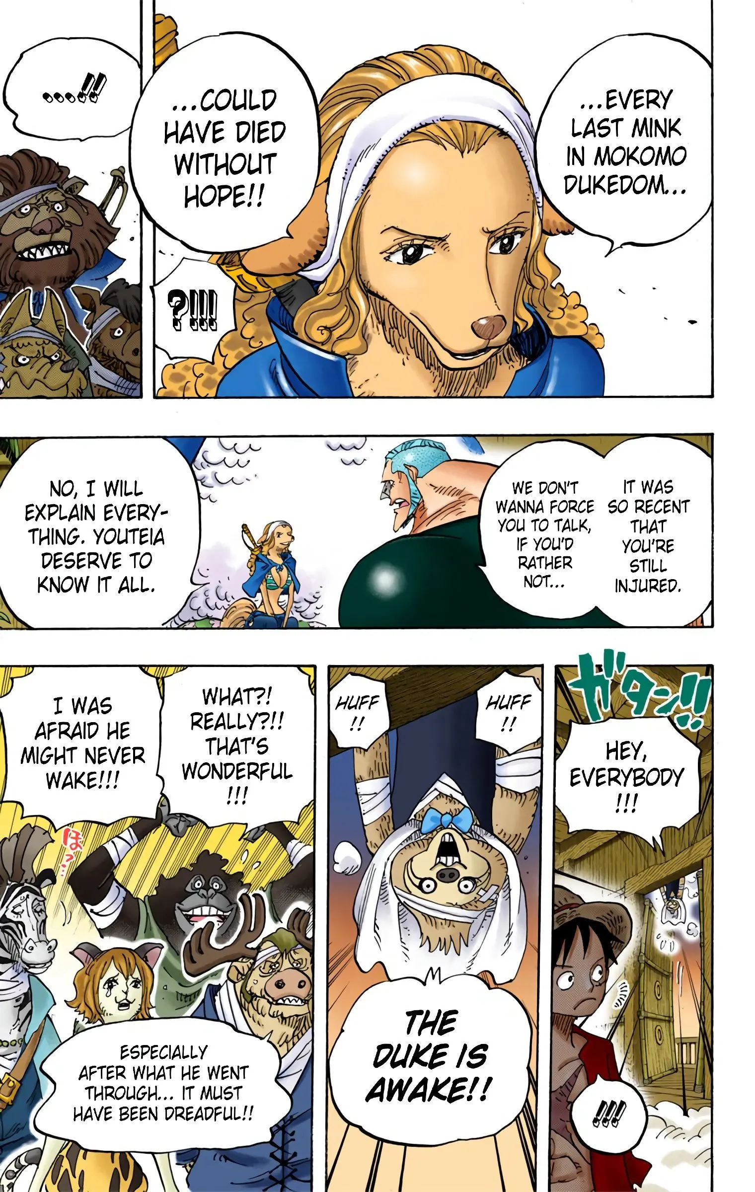 One Piece Colored, chapter 807, page 18