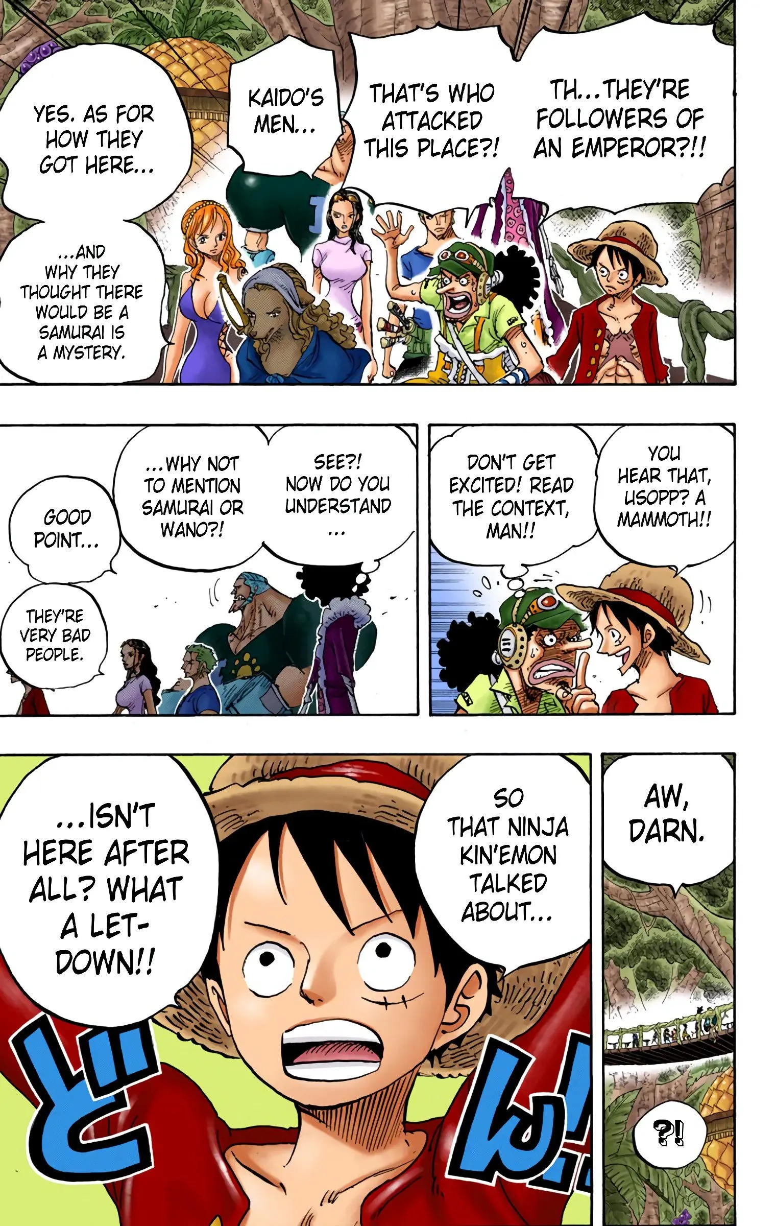 One Piece Colored, chapter 808, page 10