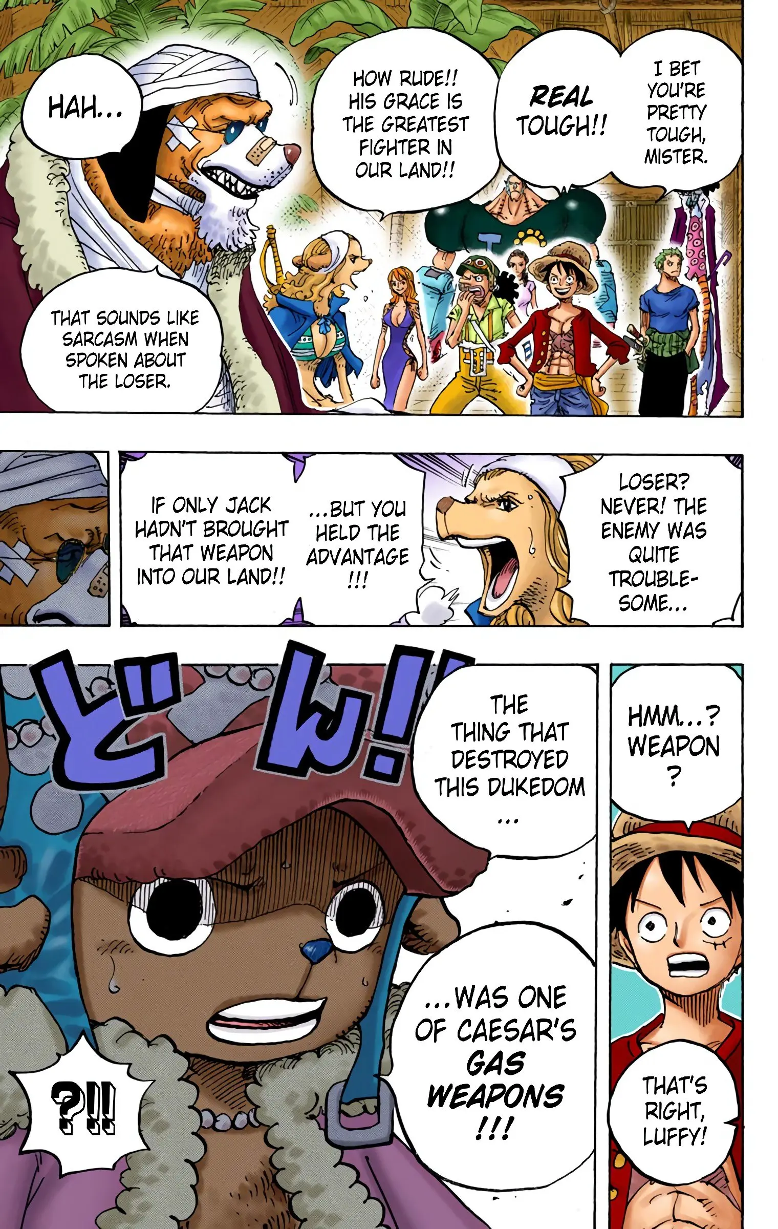 One Piece Colored, chapter 808, page 16