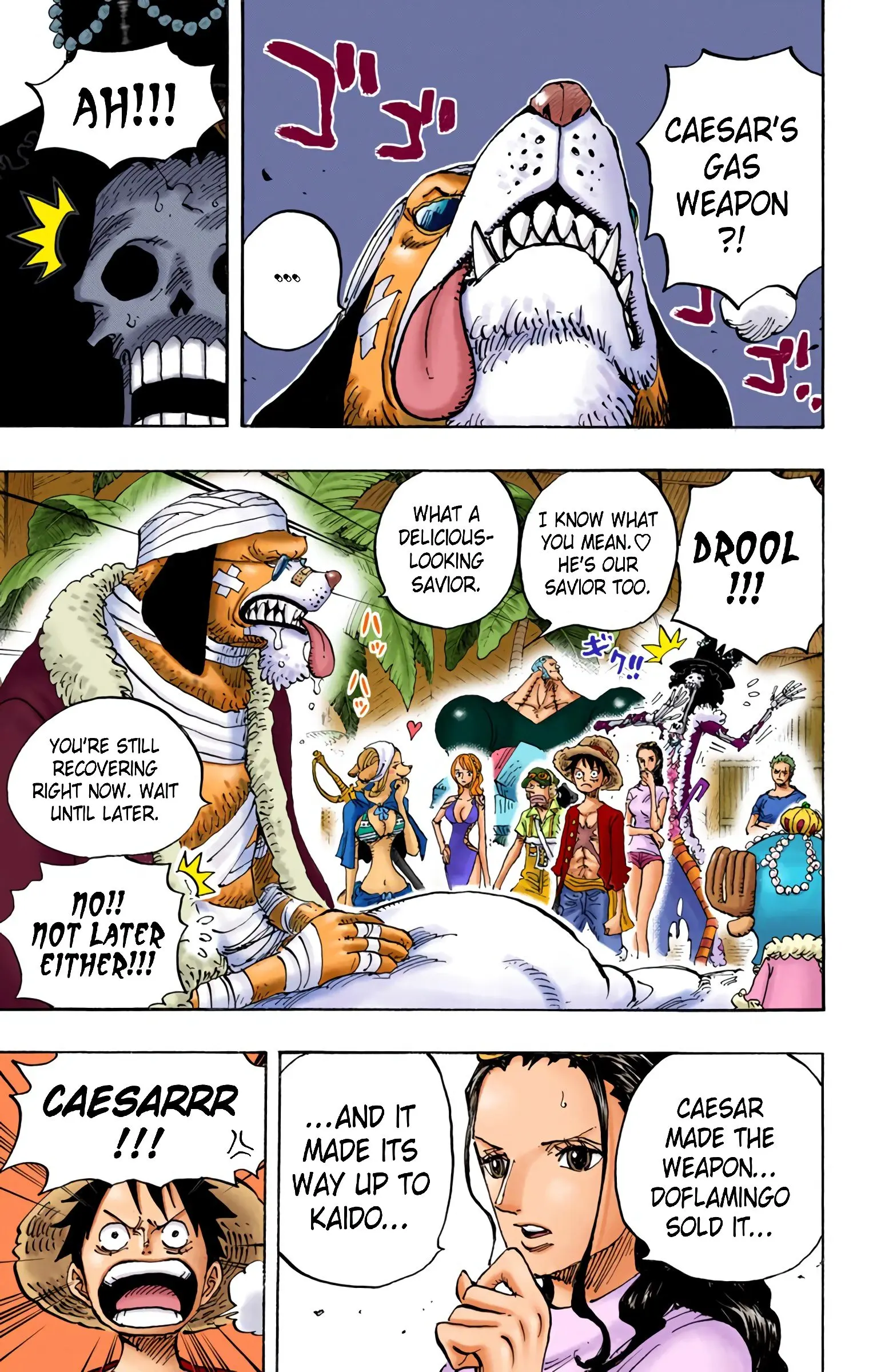 One Piece Colored, chapter 809, page 1