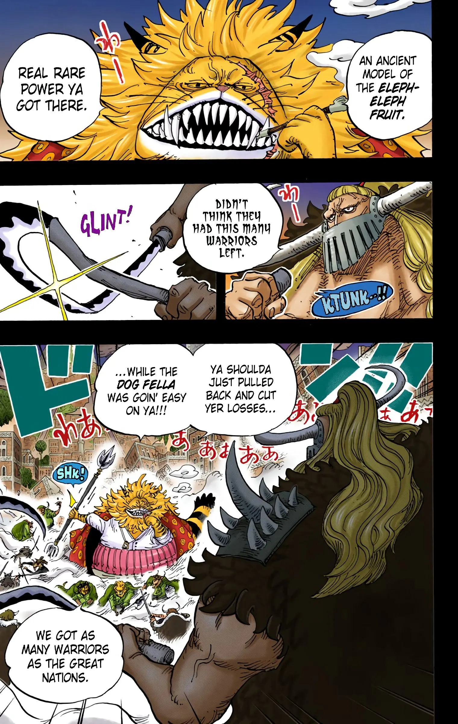 One Piece Colored, chapter 810, page 3
